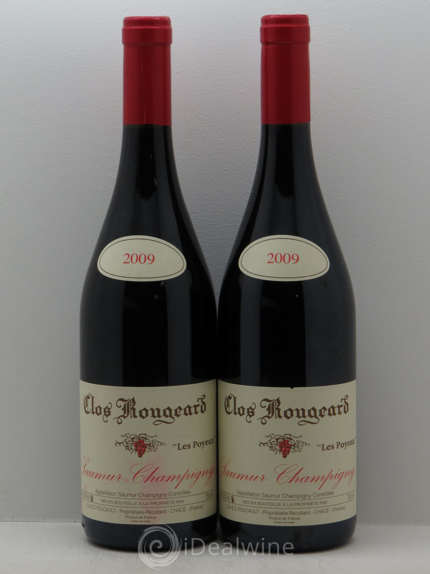 Saumur-Champigny Les Poyeux Clos Rougeard 2009 - Lot de 2 bouteilles - 0
