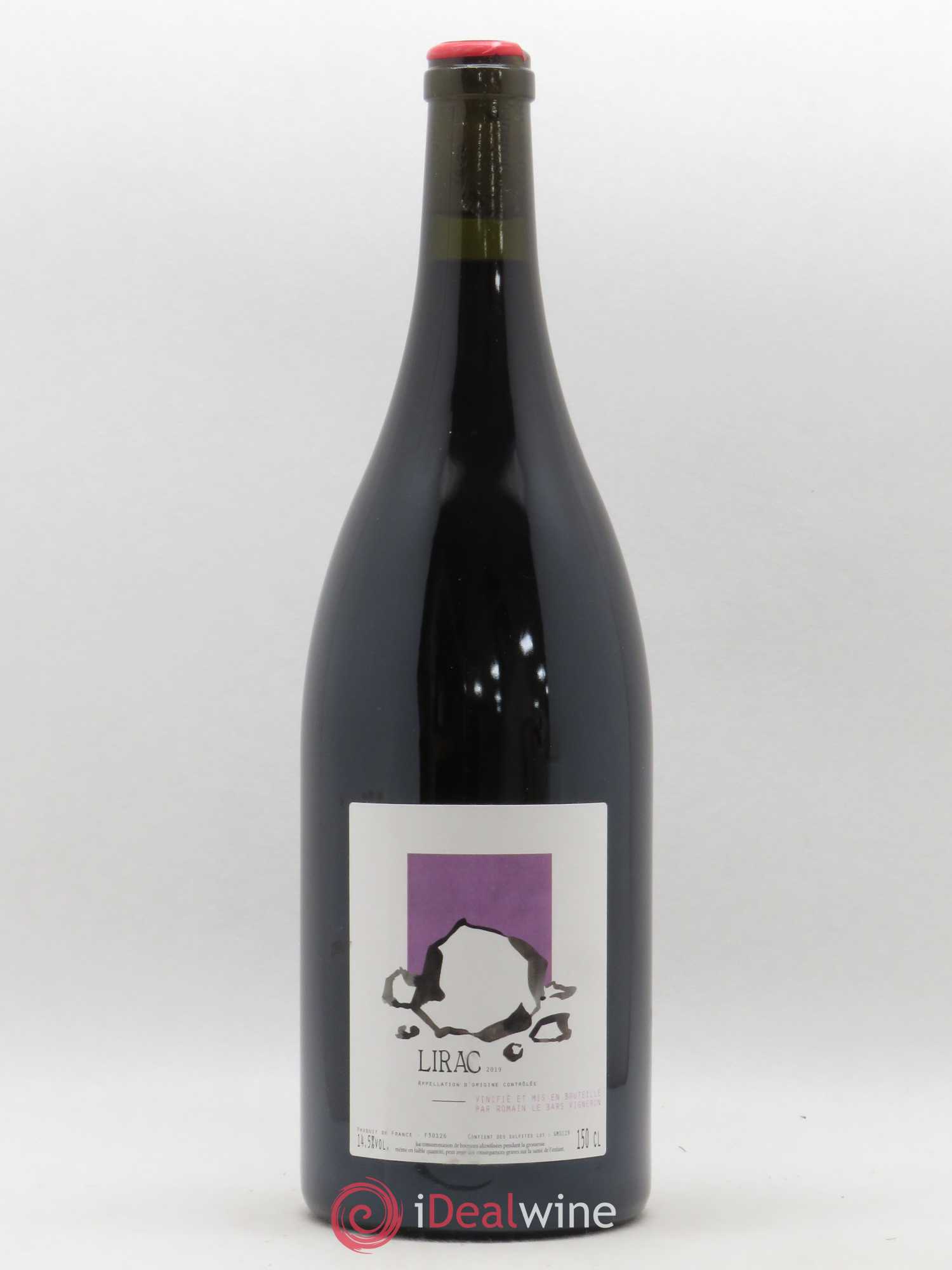 Lirac Romain Le Bars 2019 - Lot de 1 magnum - 0