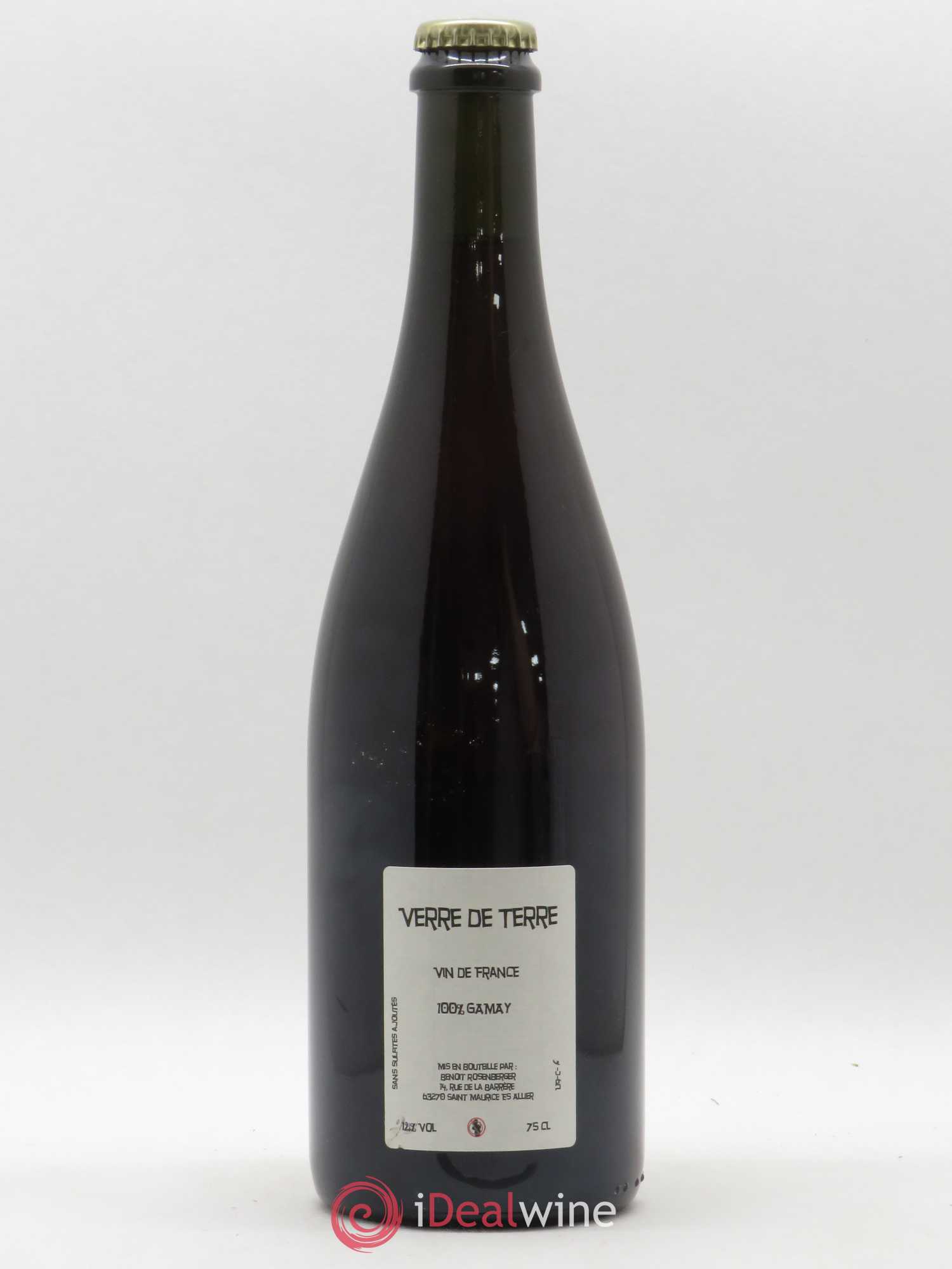 Vin de France Verre de Terre Desalterofilles Benoit Rosenberger 2019 - Posten von 1 Flasche - 1