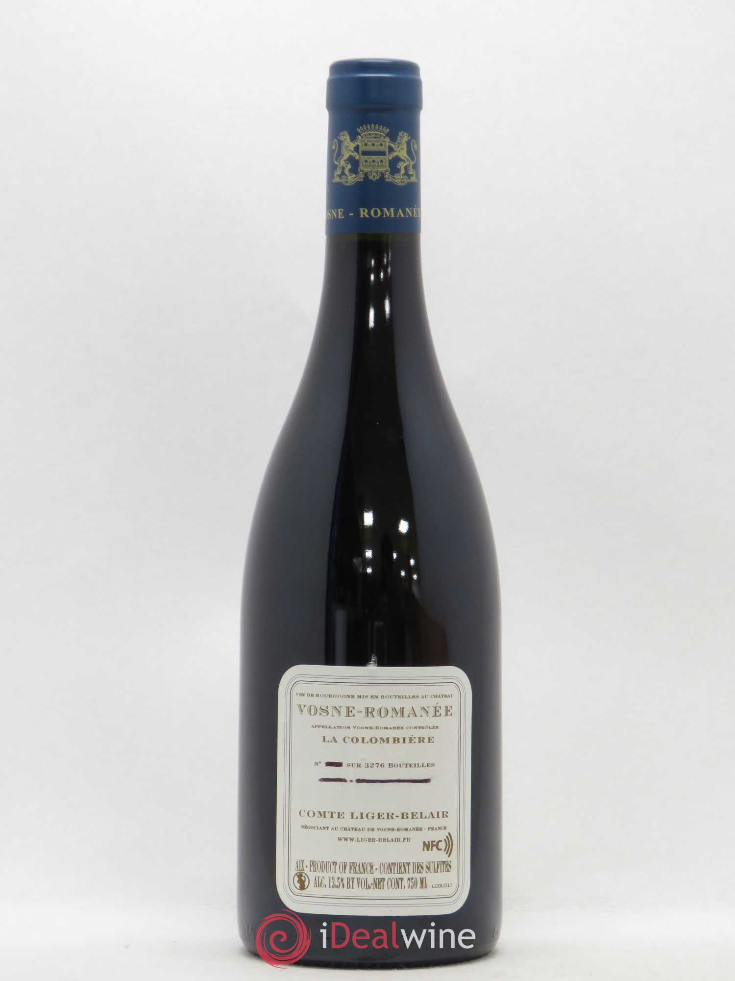 Vosne-Romanée La Colombière Comte Liger-Belair (Domaine du) 2017 - Lot de 1 bouteille - 1