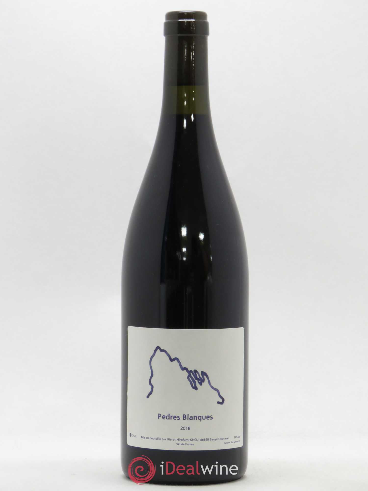 Vin de France Pedres Blanques Rié et Hirofumi Shoji 2018 - Lot de 1 bouteille - 0