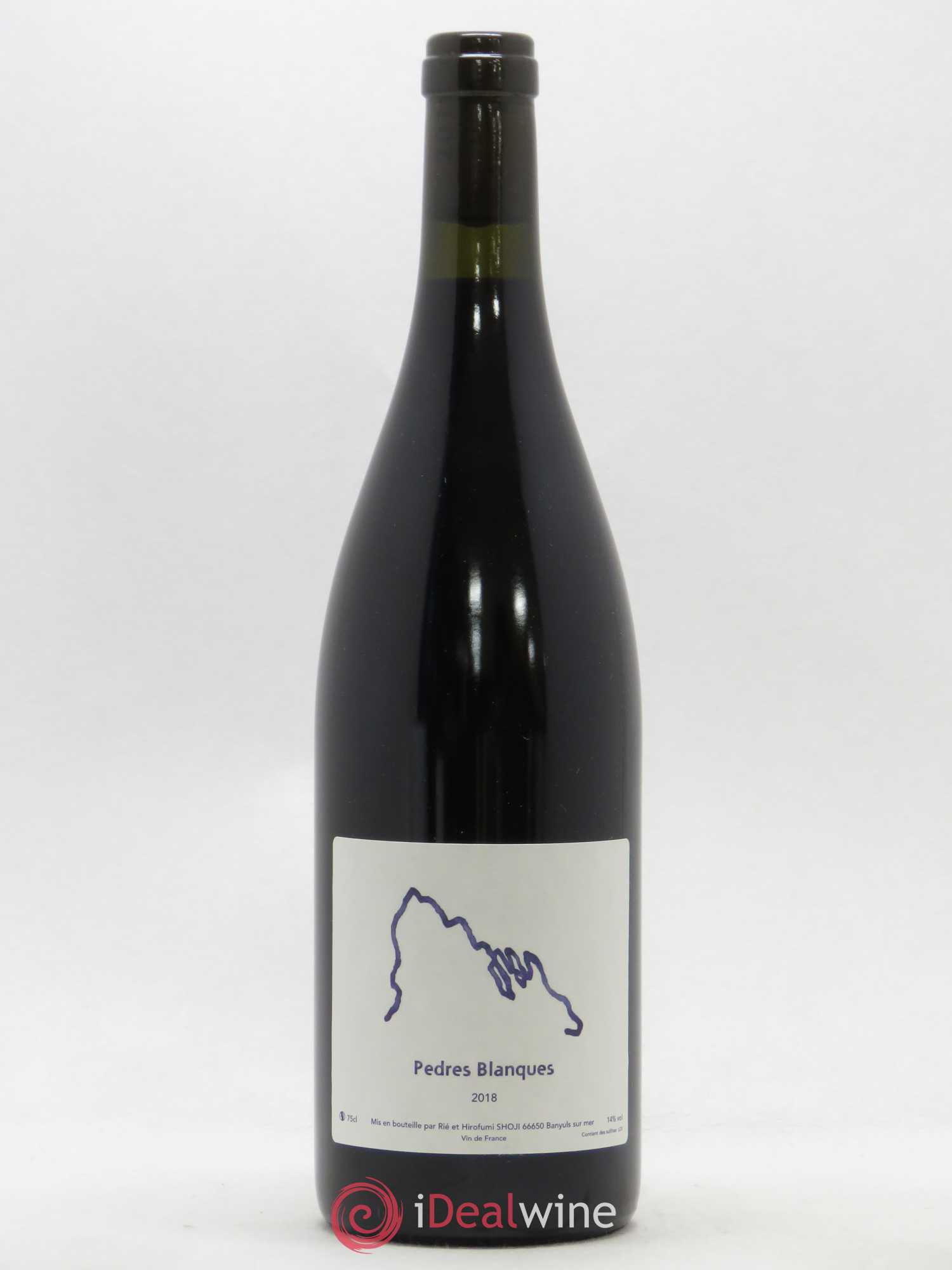 Vin de France Pedres Blanques Rié et Hirofumi Shoji 2018 - Lot de 1 bouteille - 0