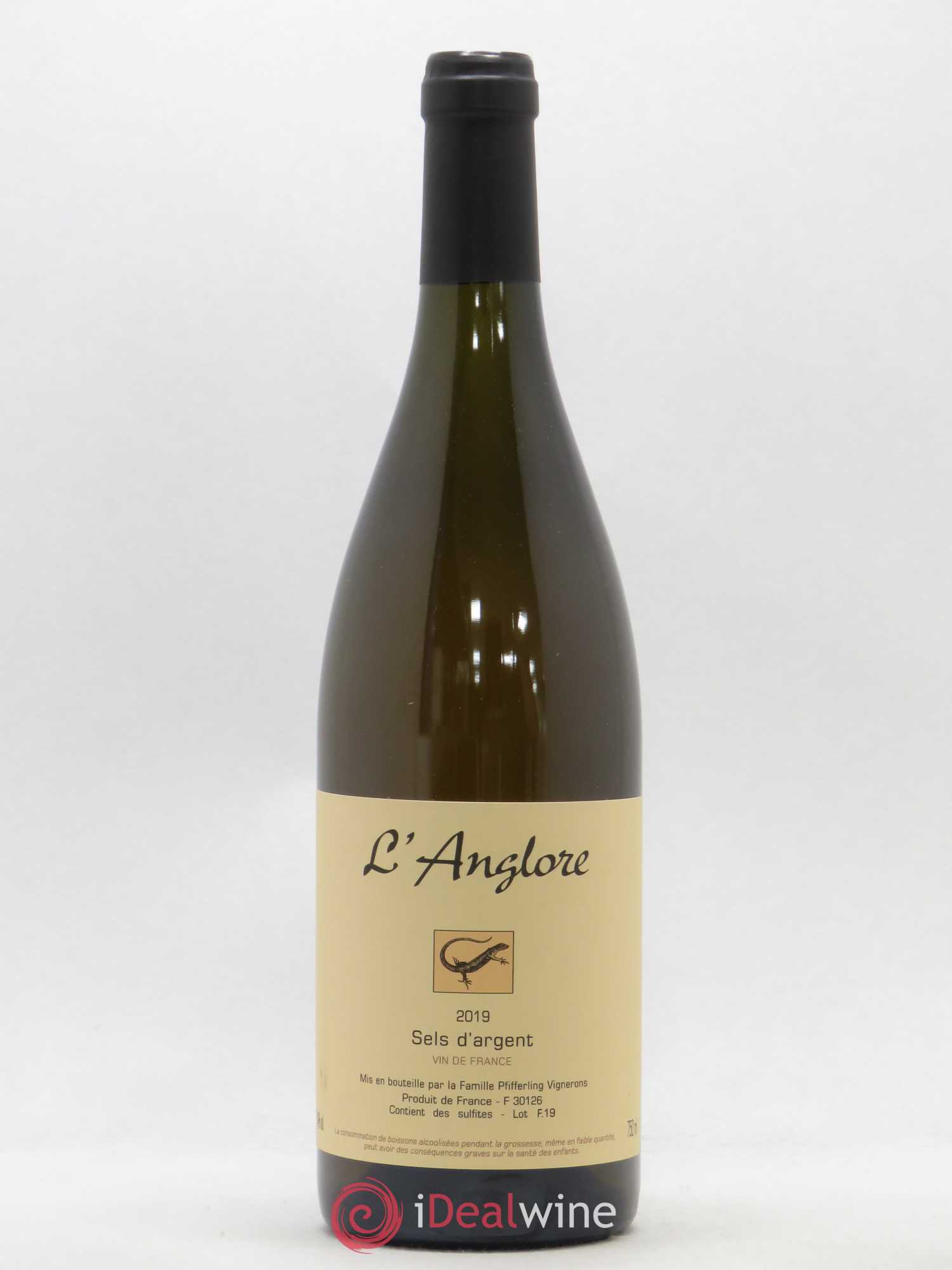 Vin de France Sels d'argent L'Anglore 2019 - Lot de 1 bouteille - 0