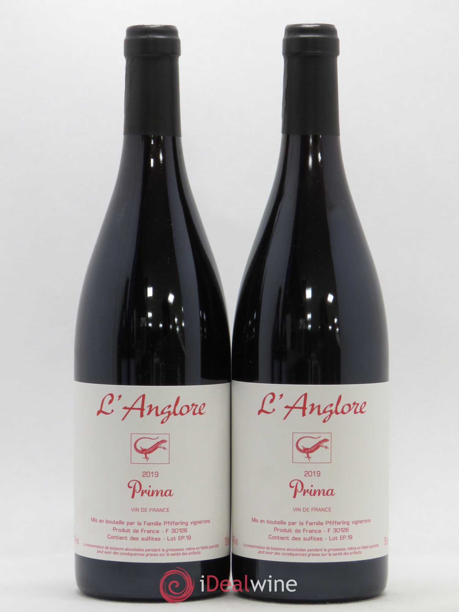 Tavel Prima L'Anglore 2019 - Posten von 2 Flaschen - 0