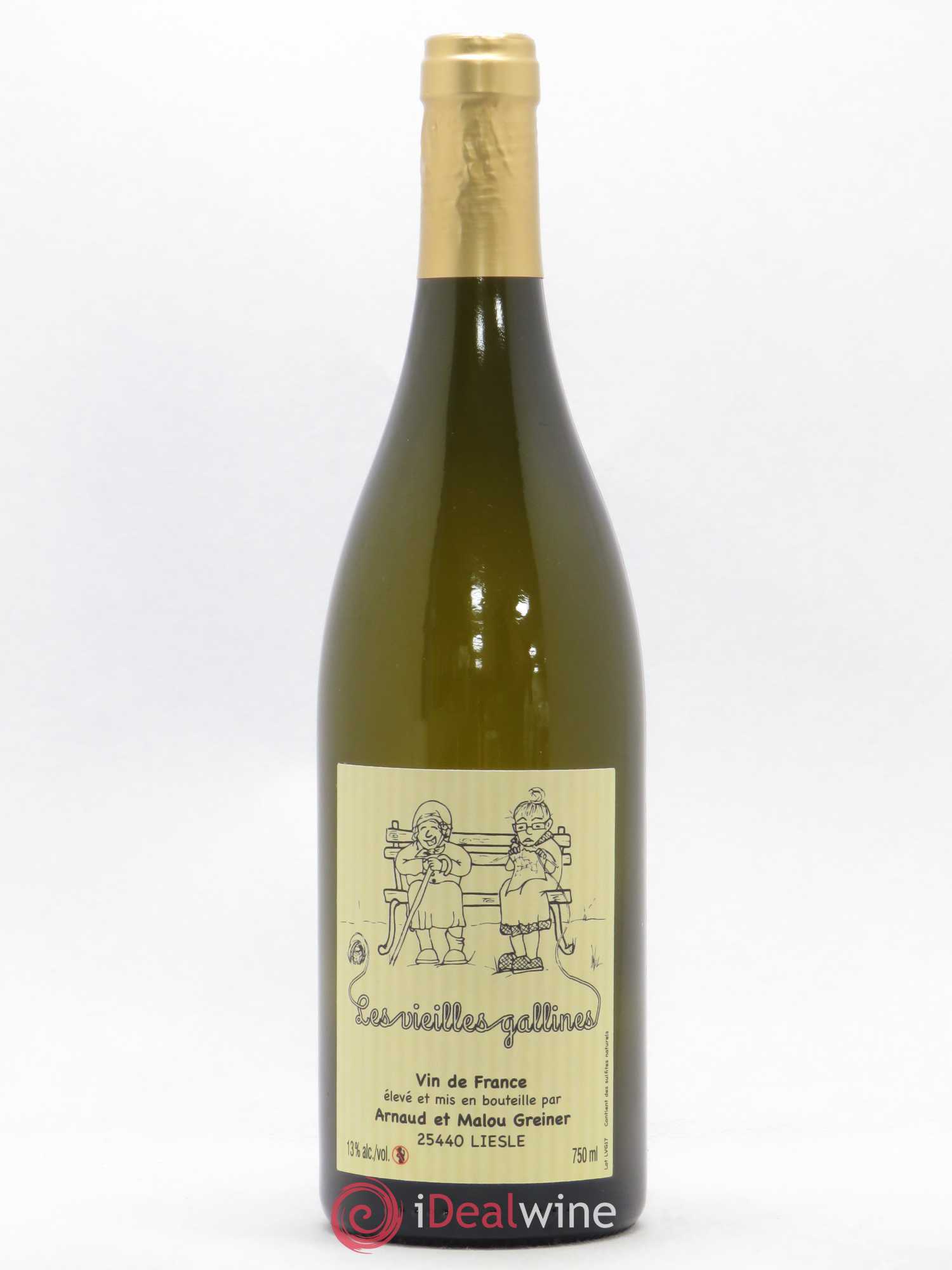 Vin de France Savagnin les Vieilles Galines Arnaud Greiner 2017 - Posten von 1 Flasche - 0