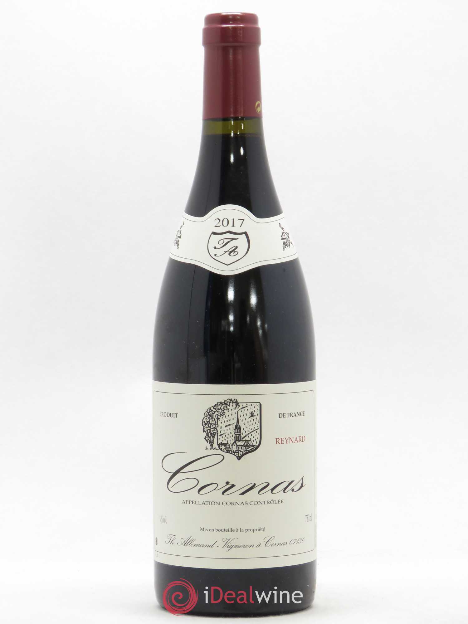 Cornas Reynard Thierry Allemand 2017 - Lot de 1 bouteille - 0
