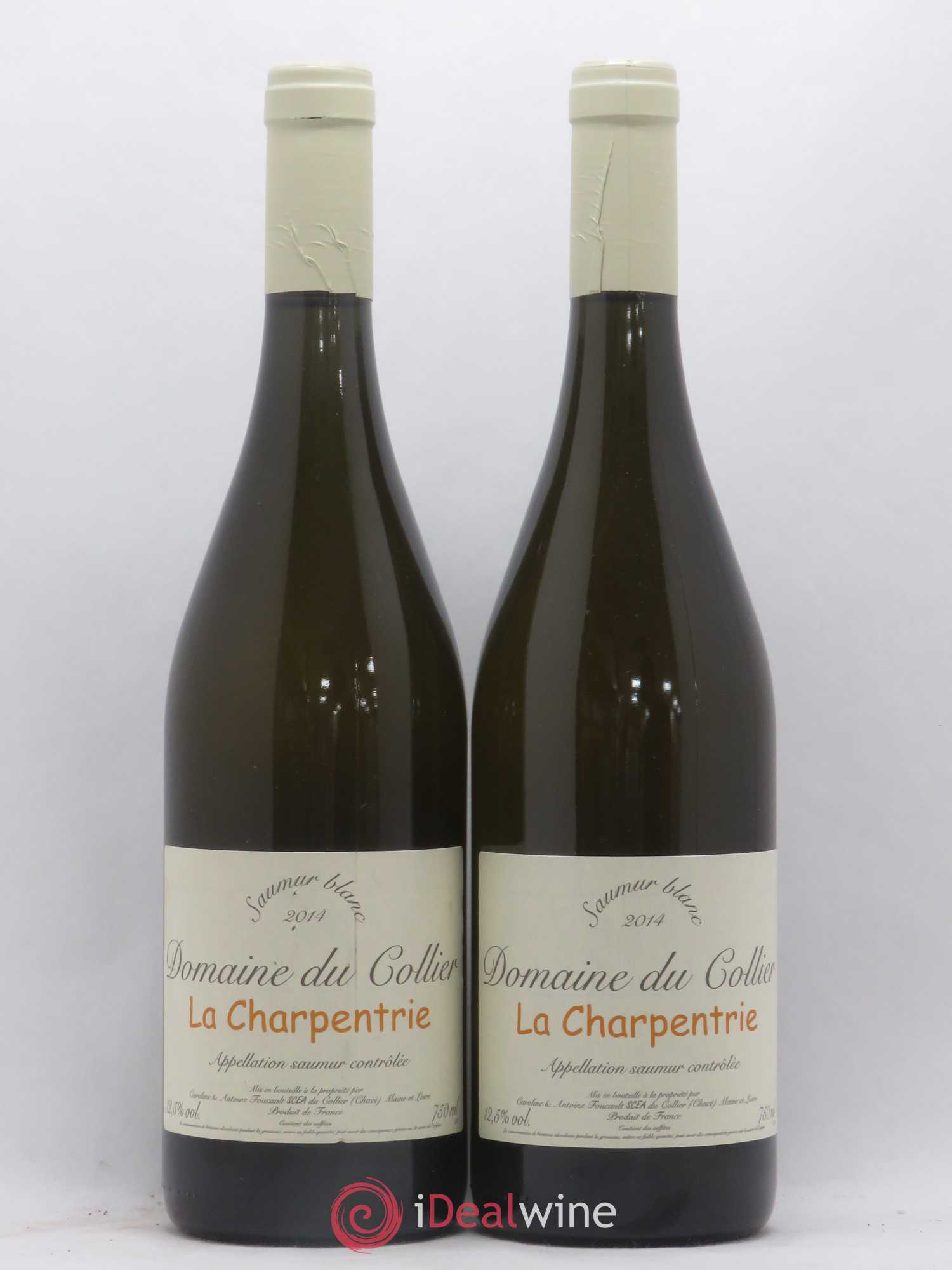 Saumur La Charpentrie Domaine du Collier 2014 - Lot de 2 bouteilles - 0