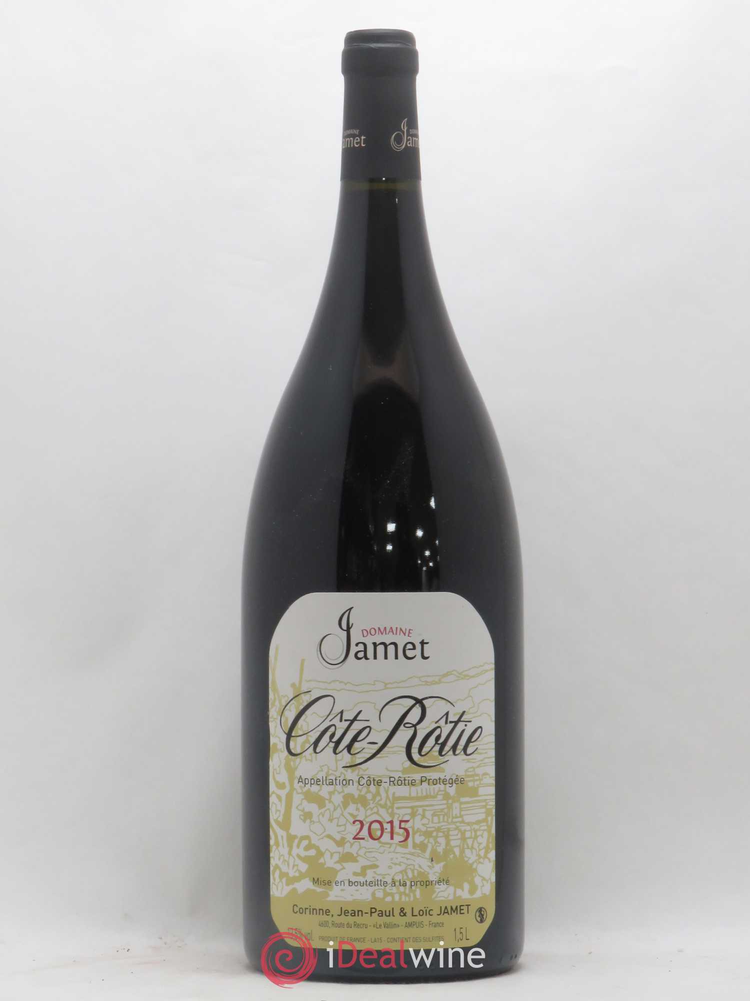 Côte-Rôtie Jamet (Domaine) 2015 - Lot de 1 magnum - 0