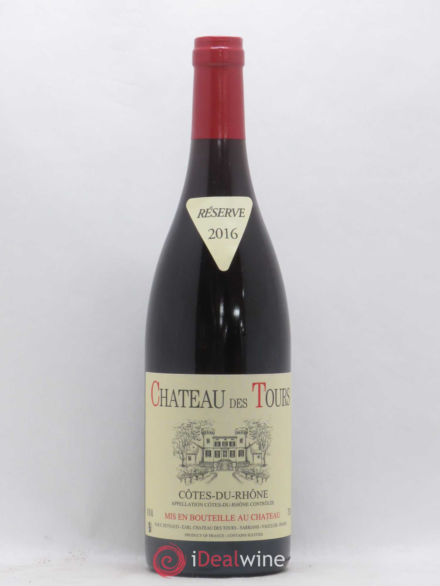 Côtes-du-Rhône Château des Tours Emmanuel Reynaud 2016 - Lot de 1 bouteille - 0