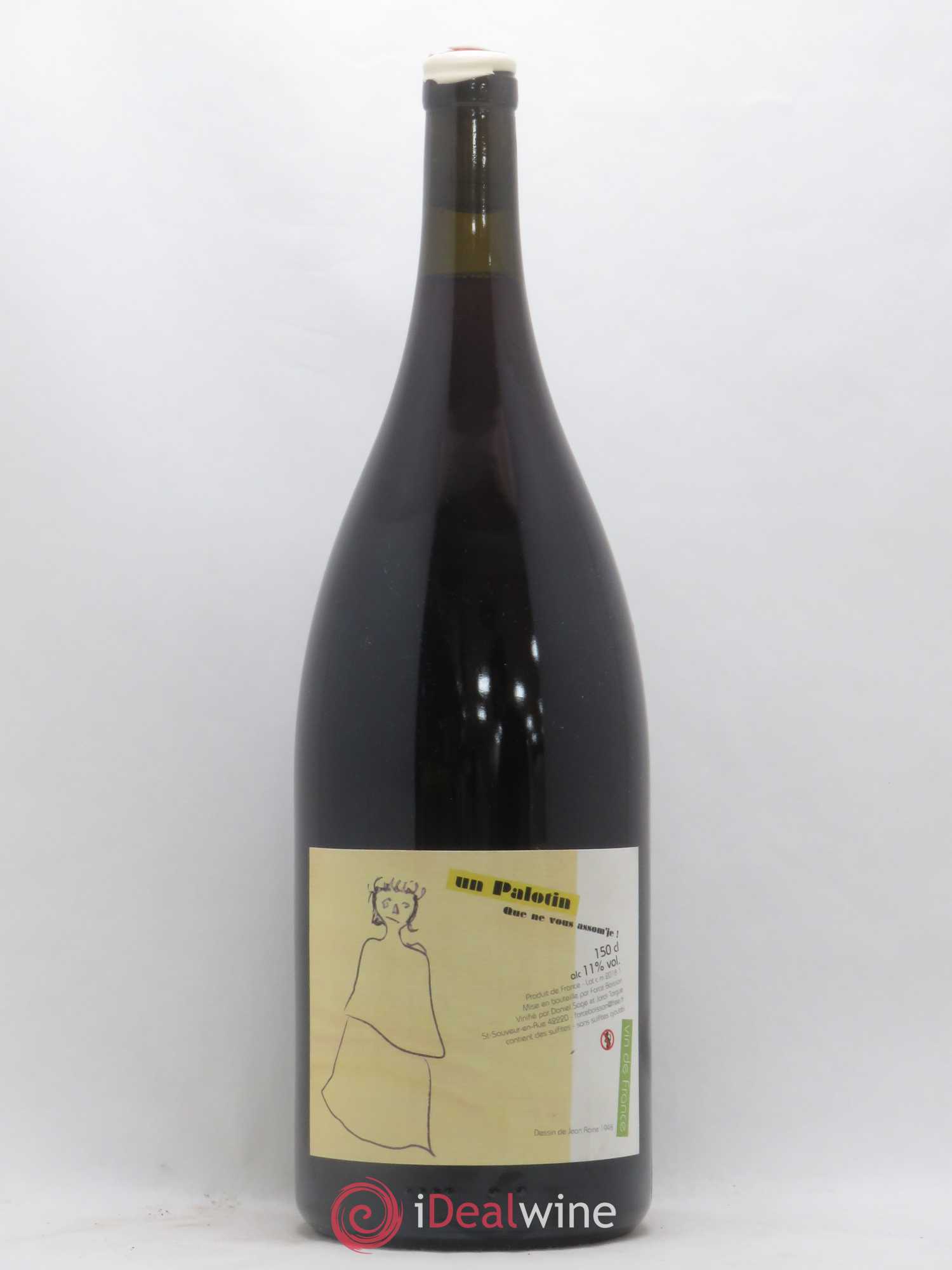 Vin de France Palotin Daniel Sage 2017 - Lot de 1 magnum - 0