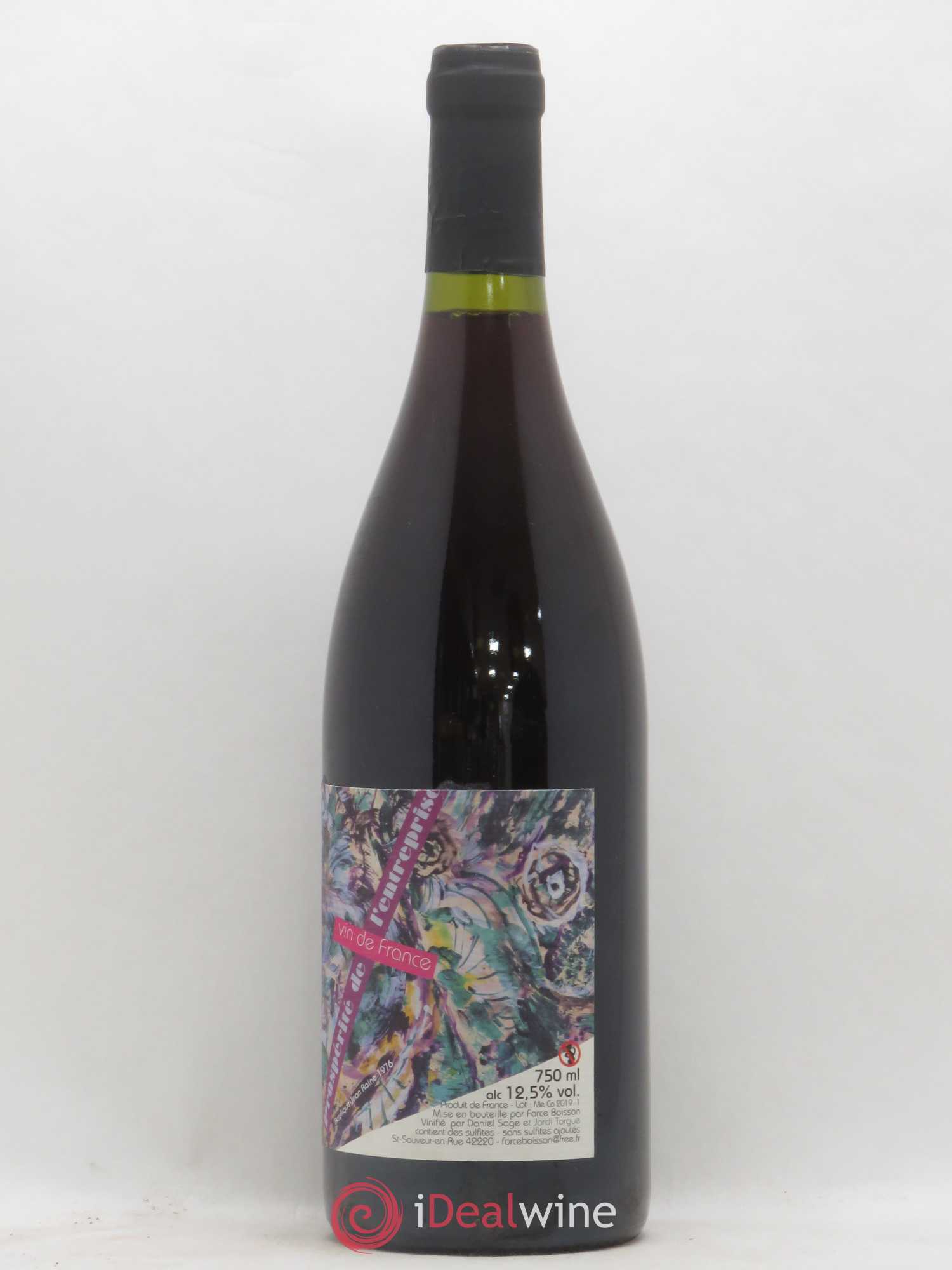 Vin de France Prospérité de l'entreprise Daniel Sage 2018 - Lot de 1 bouteille - 1
