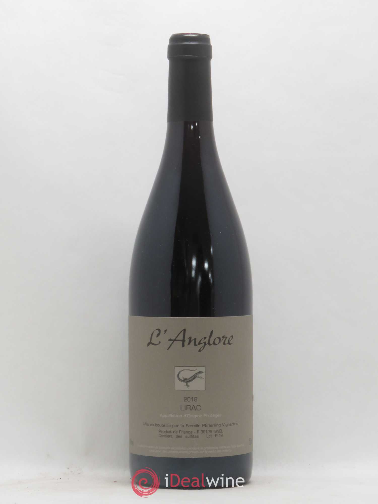 Lirac L'Anglore 2018 - Lot de 1 bouteille - 0