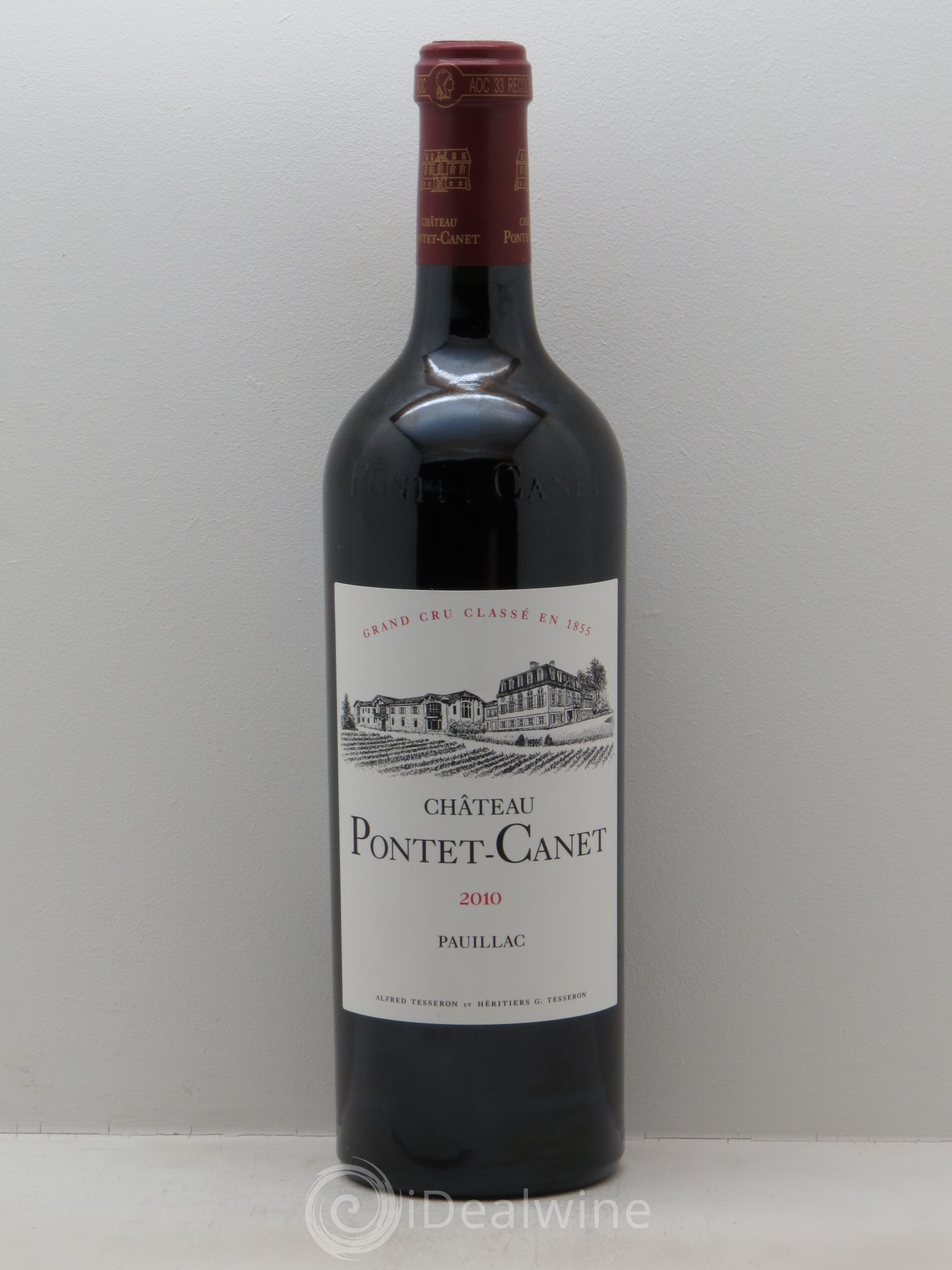 Château Pontet Canet 5ème Grand Cru Classé 2010 - Lot de 1 bouteille - 0
