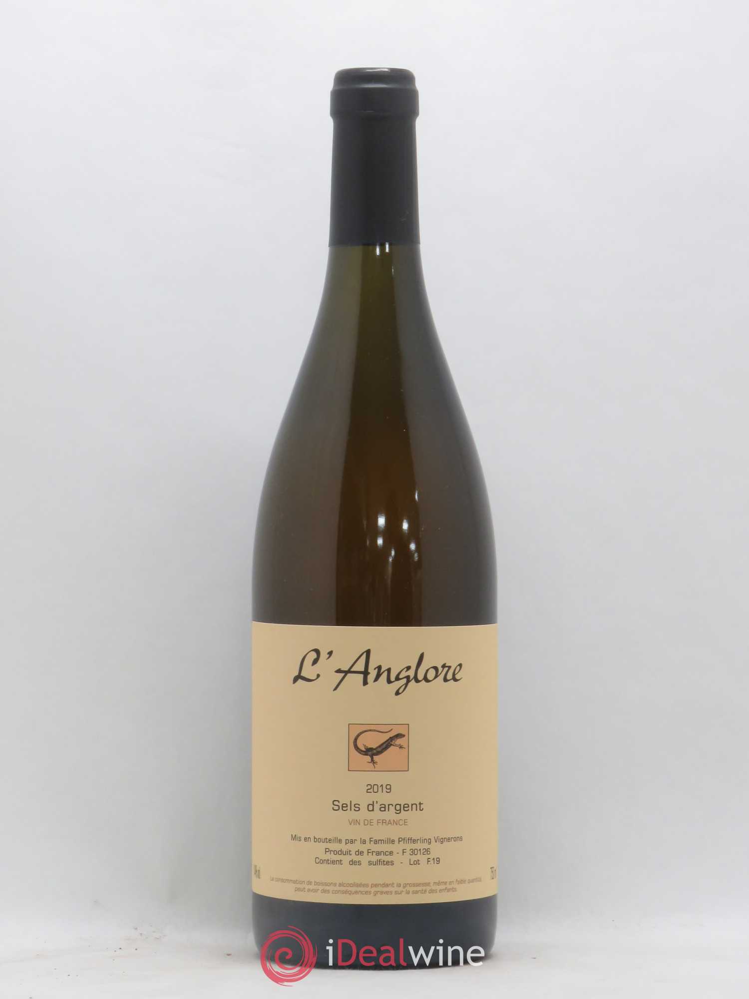 Vin de France Sels d'argent L'Anglore 2019 - Lot de 1 bouteille - 0