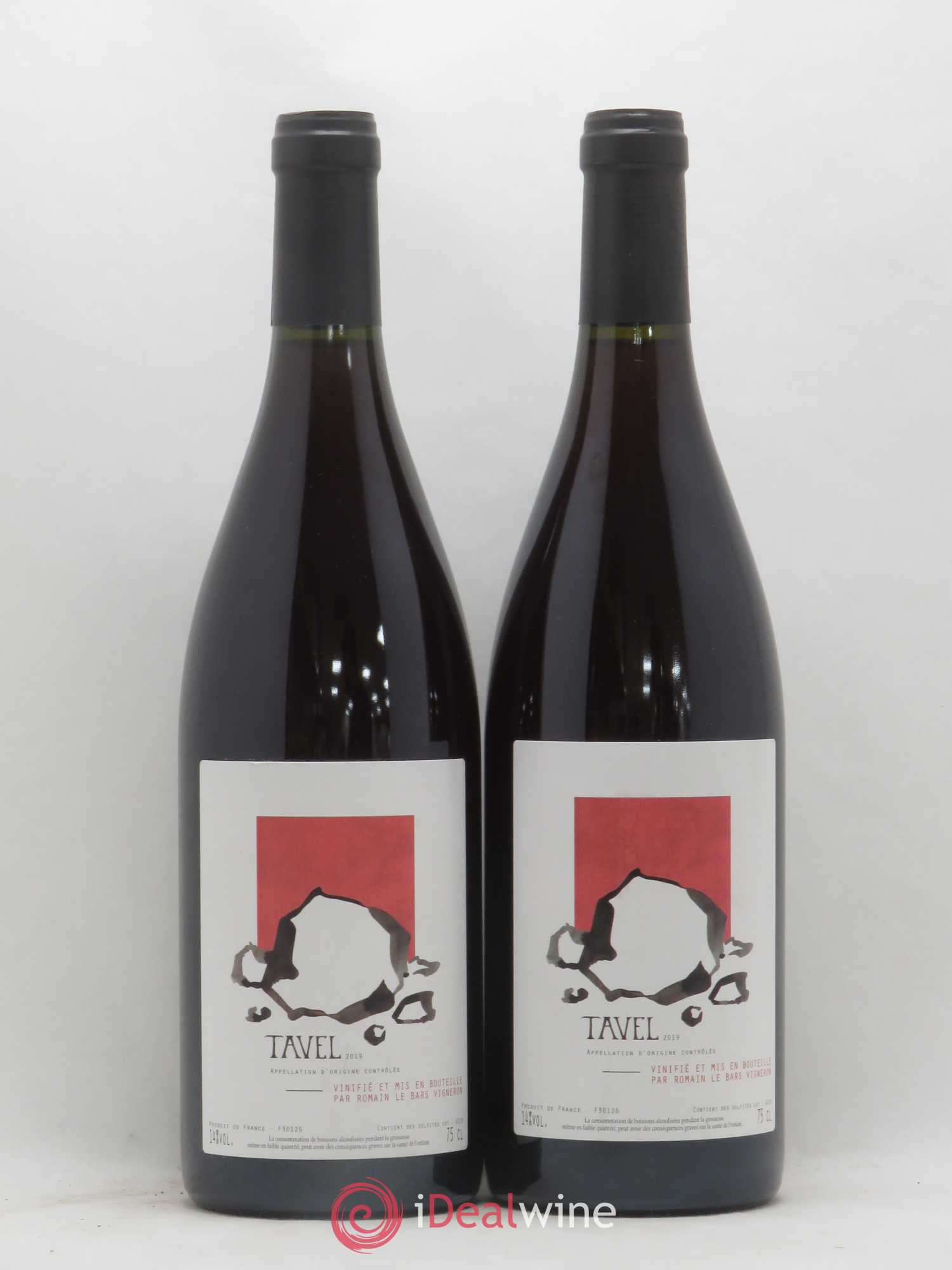 Tavel Romain Le Bars 2019 - Lot de 2 bouteilles - 0