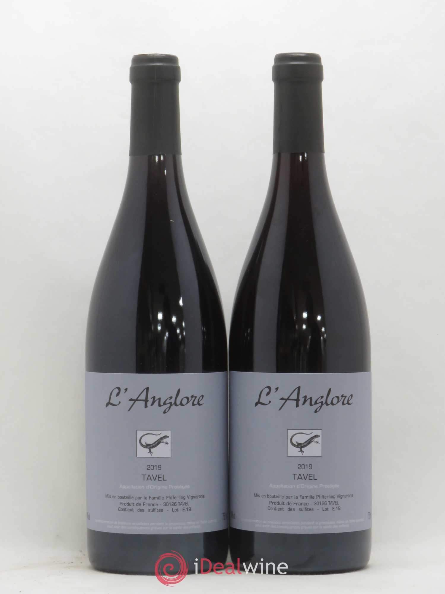 Tavel L'Anglore 2019 - Lot de 2 bouteilles - 0