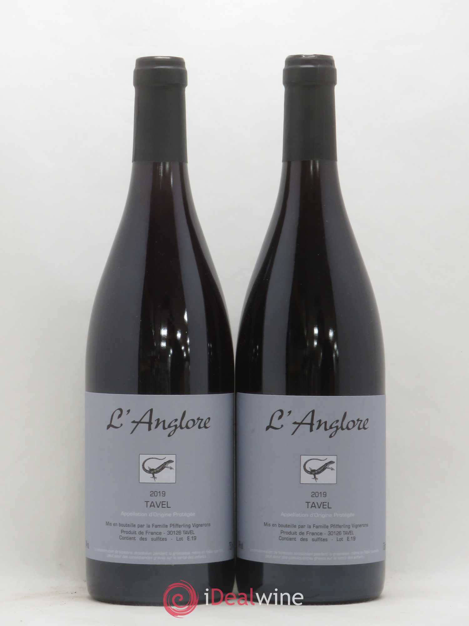 Tavel L'Anglore 2019 - Posten von 2 Flaschen - 0