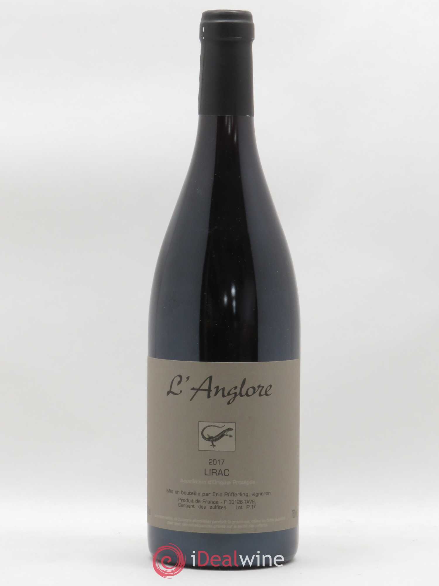 Lirac L'Anglore 2017 - Lot de 1 bouteille - 0