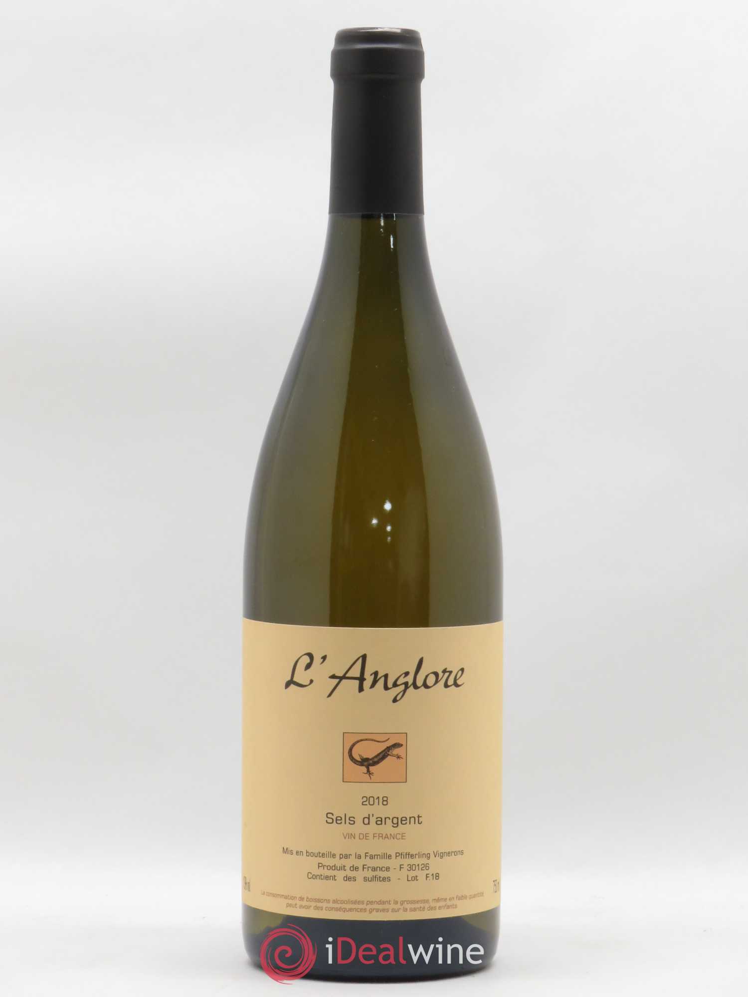 Vin de France Sels d'argent L'Anglore 2018 - Lot de 1 bouteille - 0