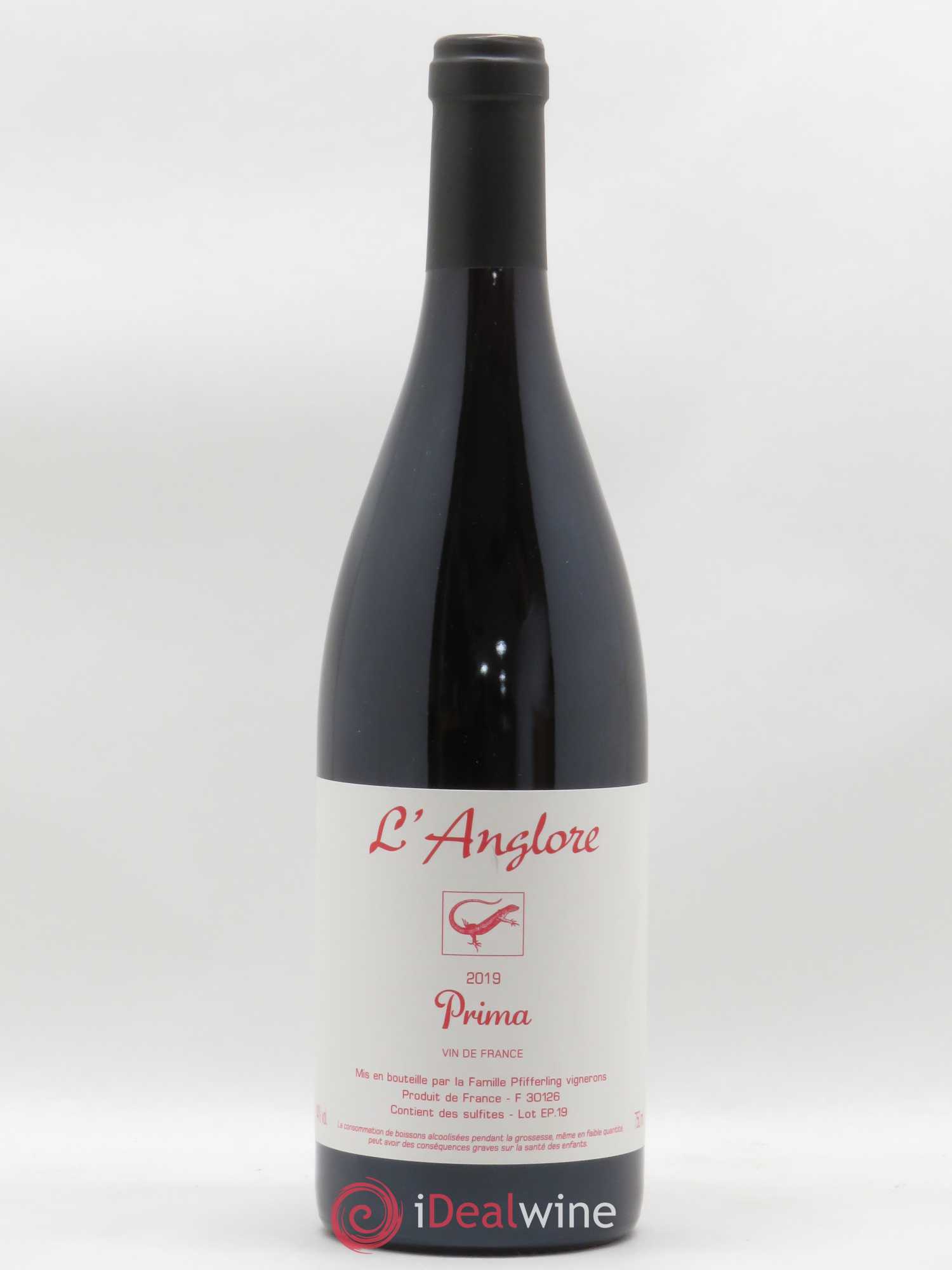 Tavel Prima L'Anglore 2019 - Lot de 1 bouteille - 0