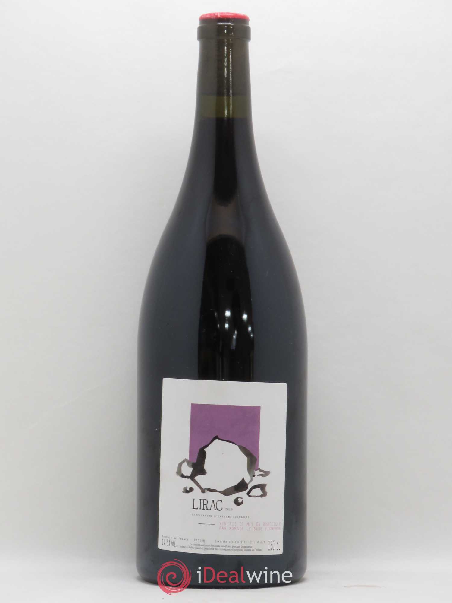 Lirac Romain Le Bars 2019 - Lot de 1 magnum - 0