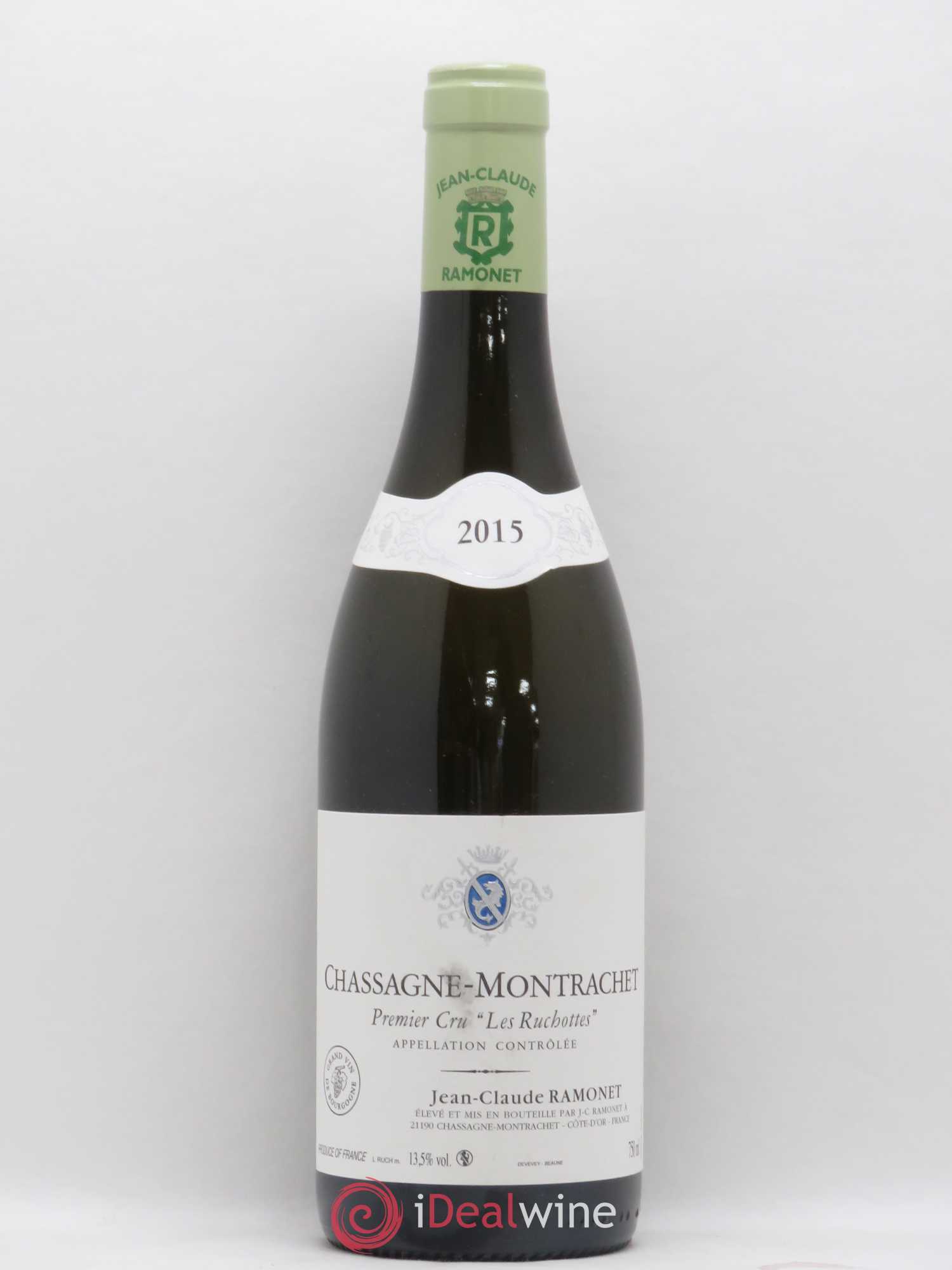 Chassagne-Montrachet 1er Cru Les Ruchottes Ramonet (Domaine) 2015 - Posten von 1 Flasche - 0