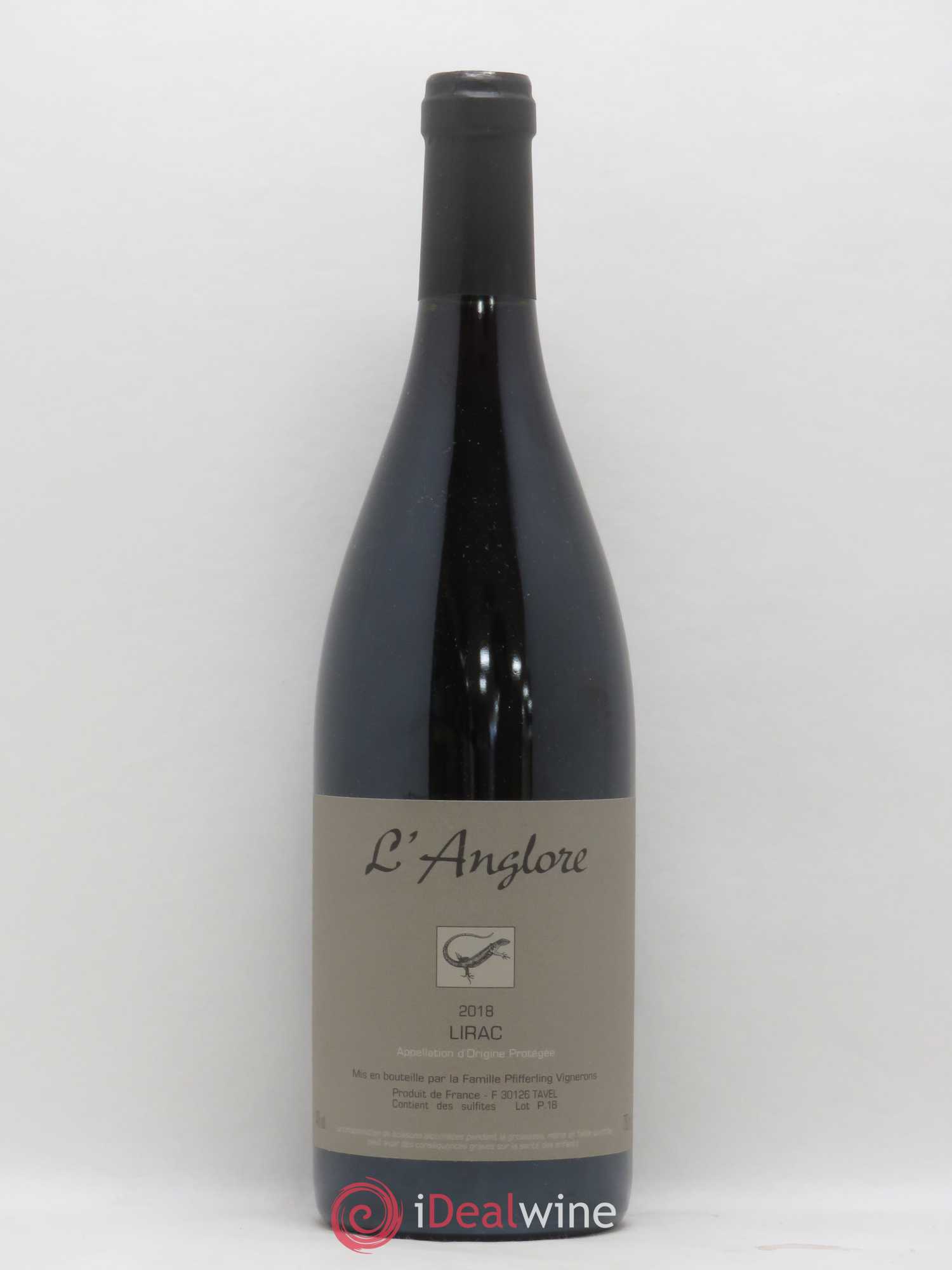Lirac L'Anglore 2018 - Lot de 1 bouteille - 0