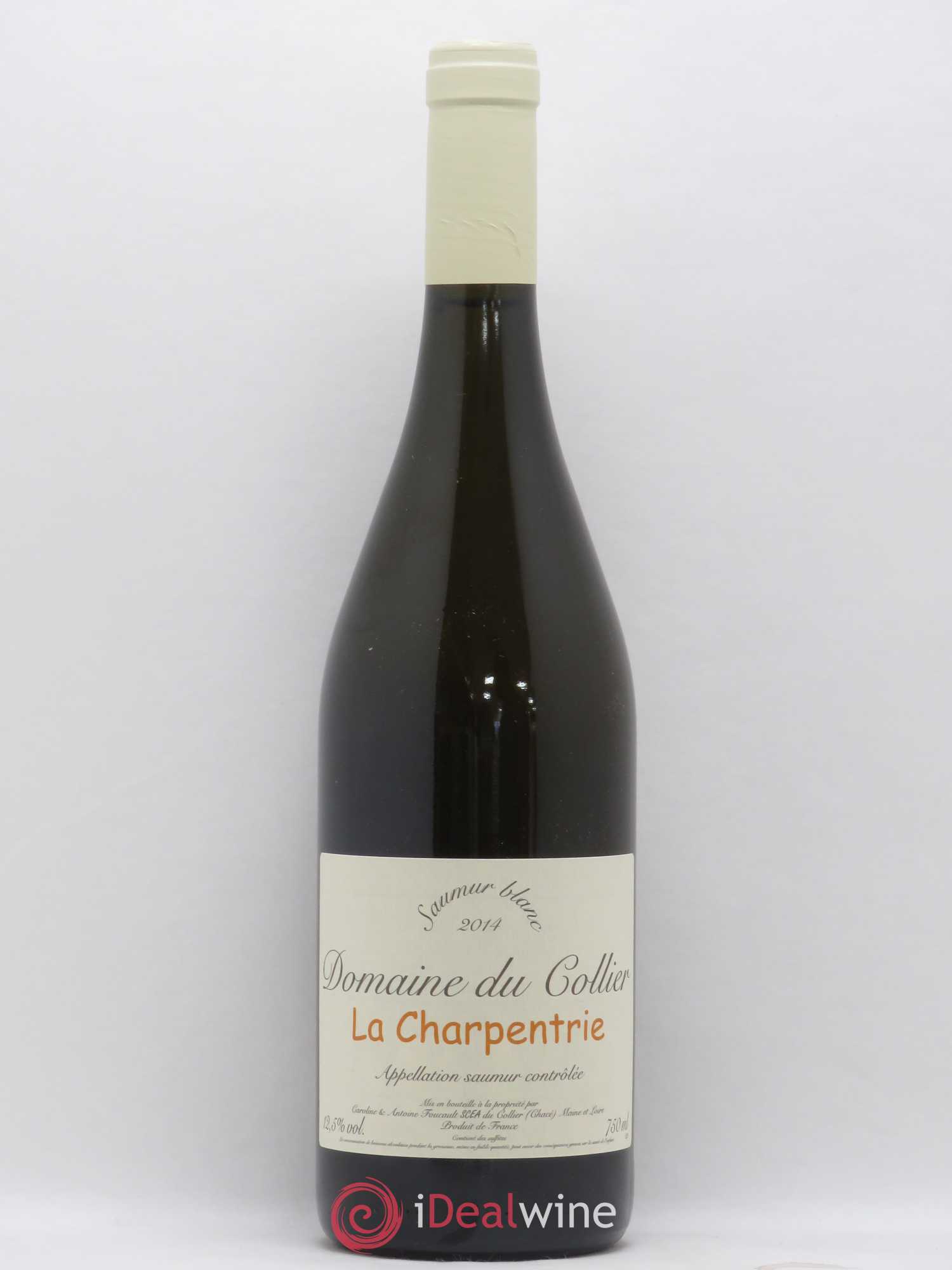 Saumur La Charpentrie Domaine du Collier 2014 - Lot de 1 bouteille - 0