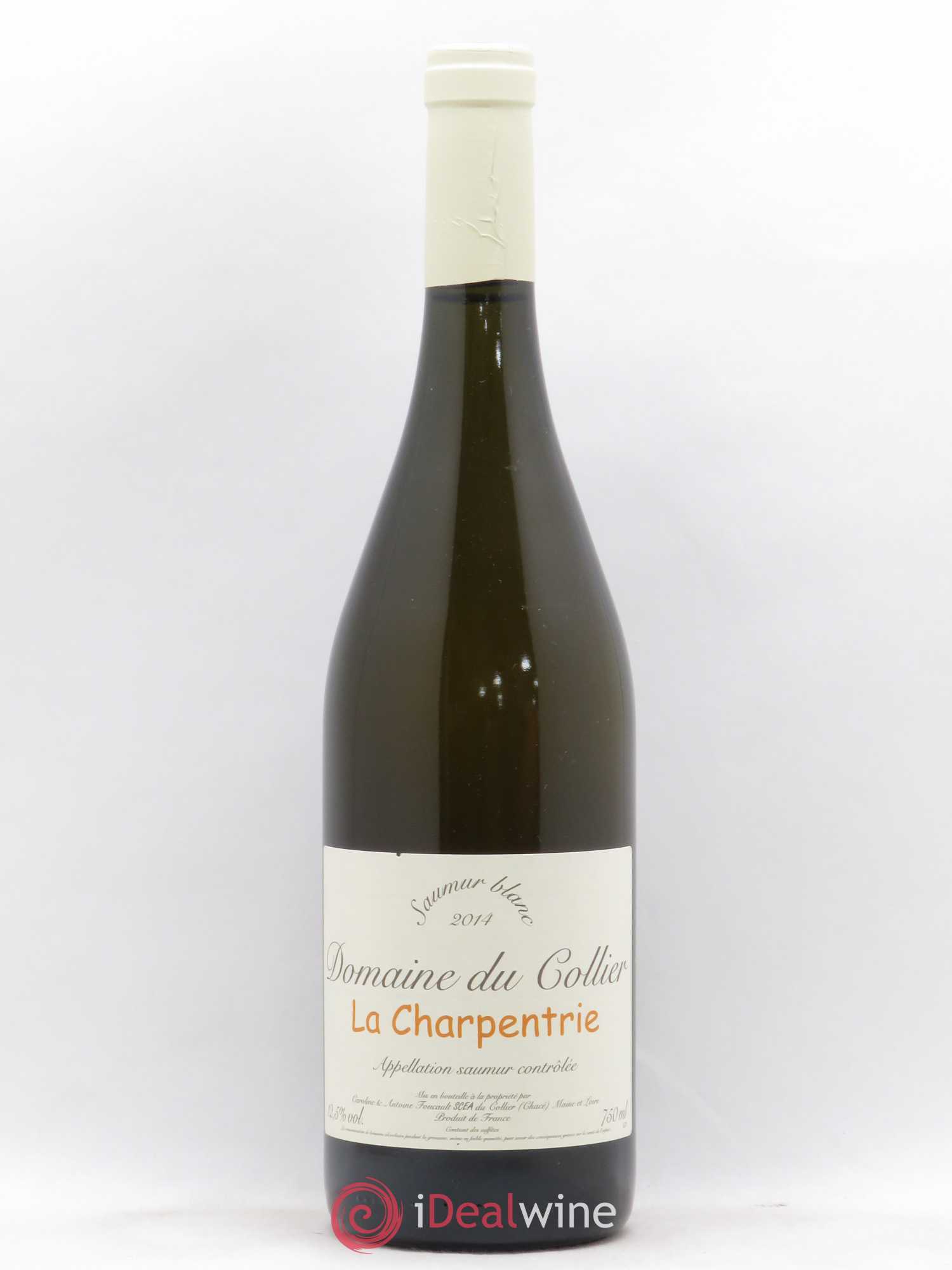 Saumur La Charpentrie Domaine du Collier 2014 - Lot de 1 bouteille - 0