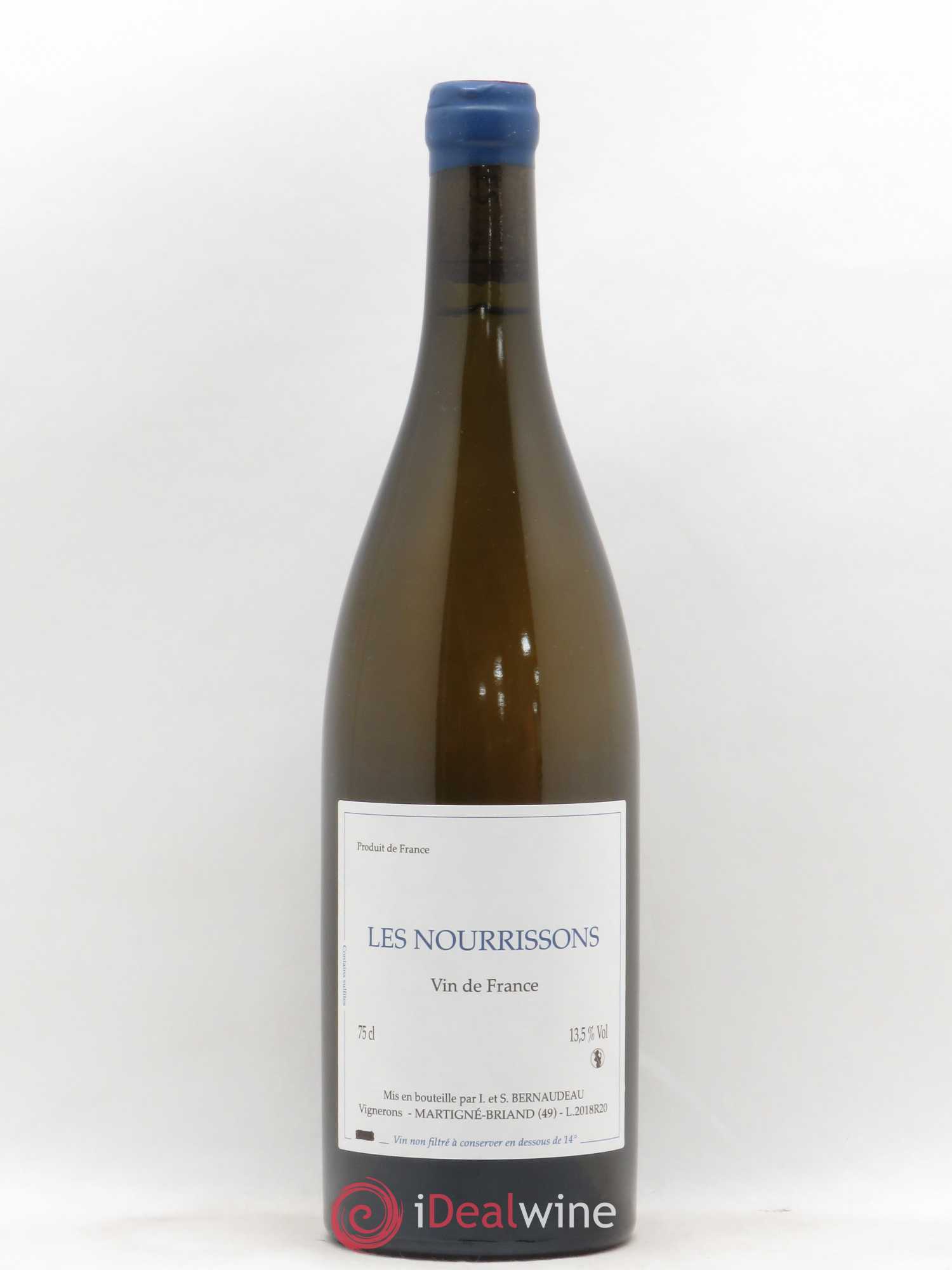 Vin de France Les Nourrissons Stéphane Bernaudeau 2018 - Lot de 1 bouteille - 0