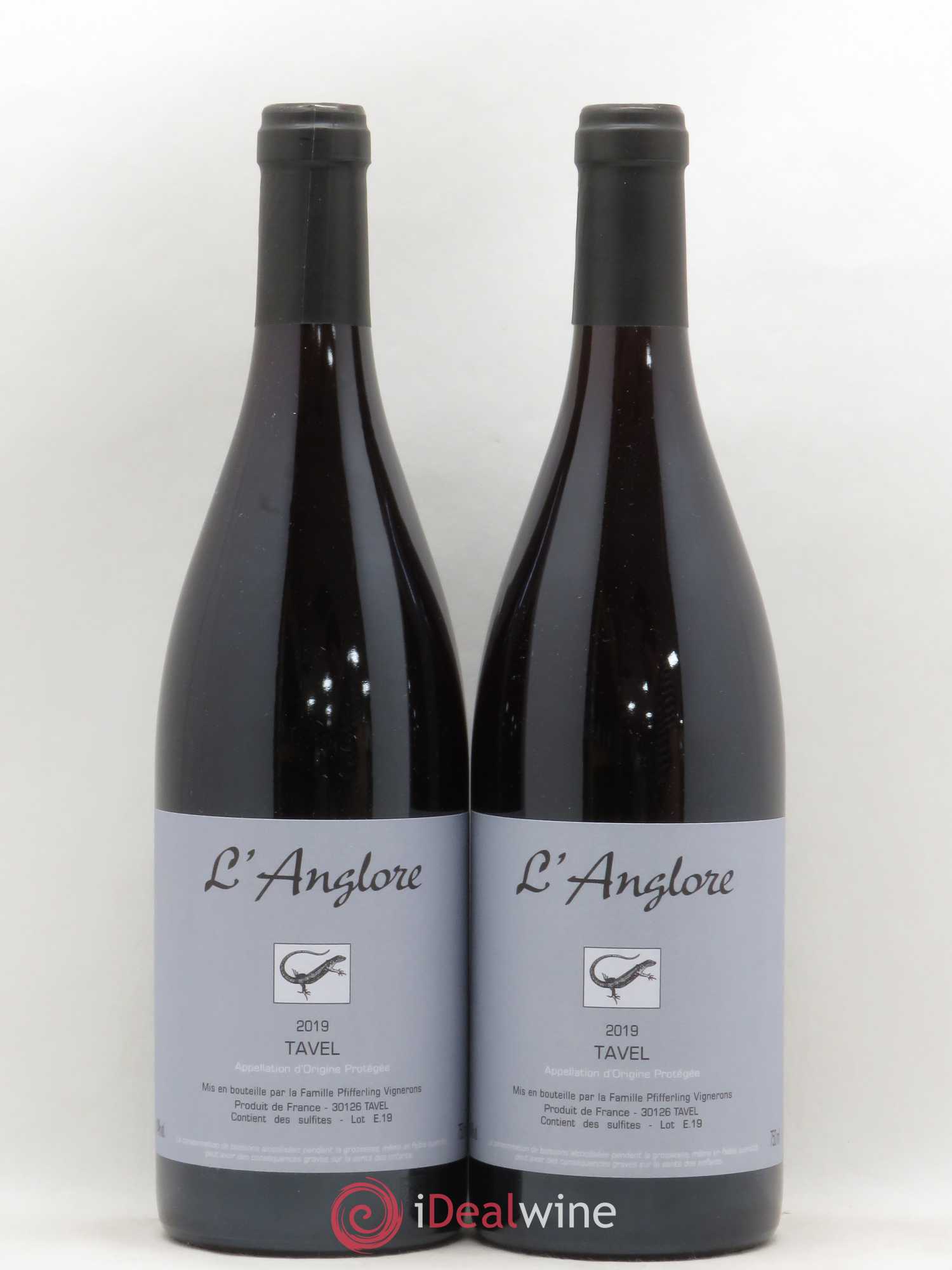 Tavel L'Anglore 2019 - Lot de 2 bouteilles - 0