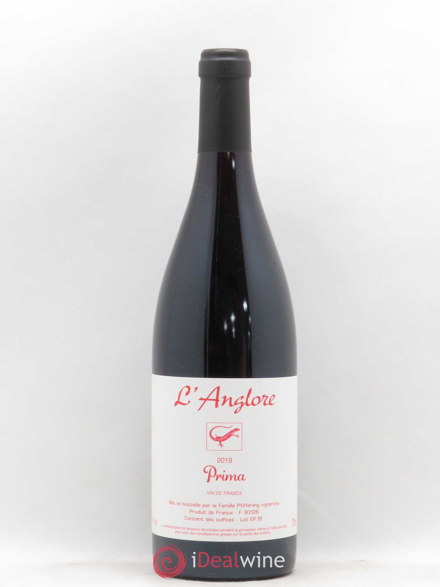 Tavel Prima L'Anglore 2019 - Lot de 1 bouteille - 0