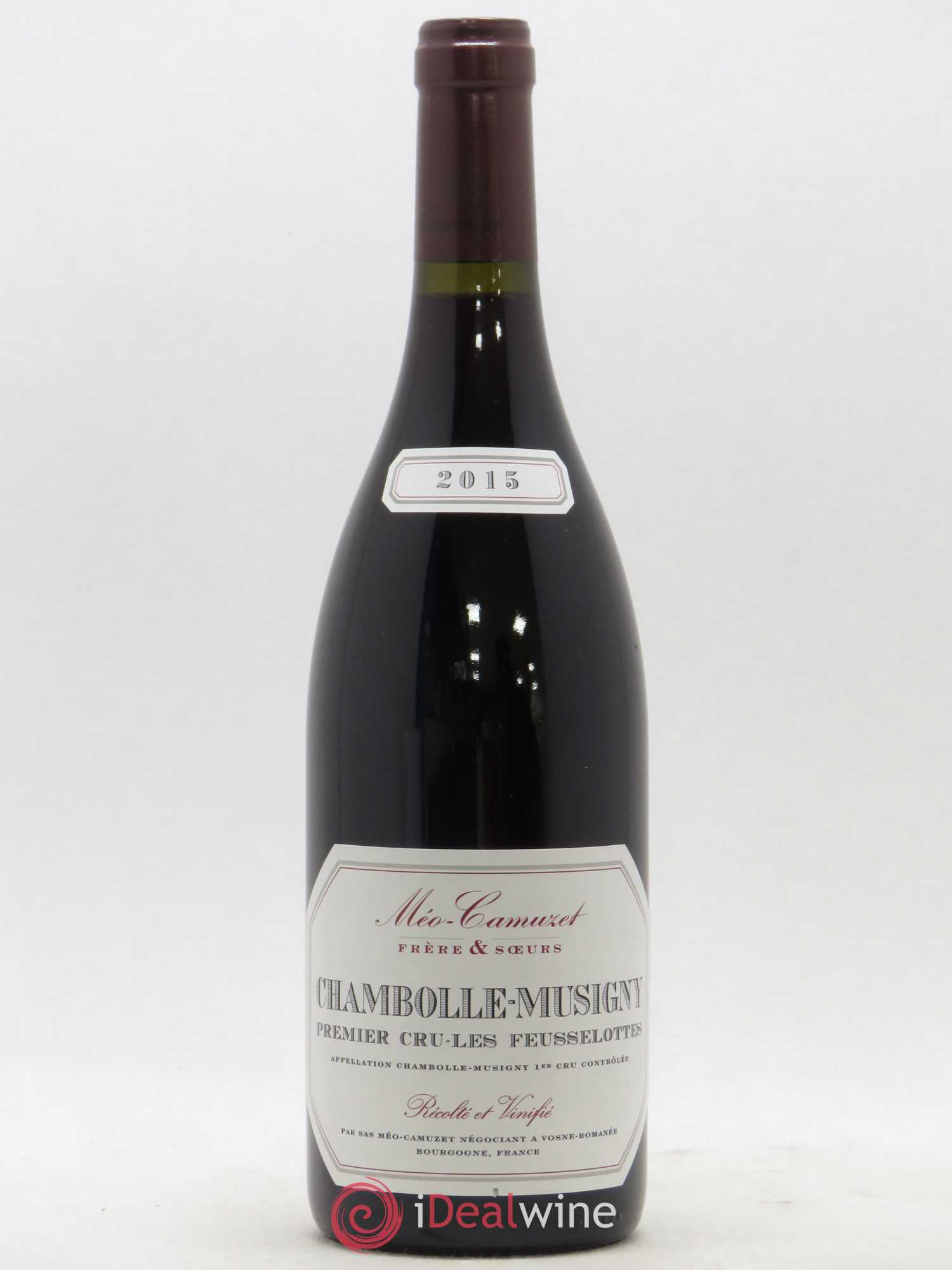 Chambolle-Musigny 1er Cru Les Feusselottes Méo-Camuzet (Frère & Soeurs) 2015 - Lot de 1 bouteille - 0