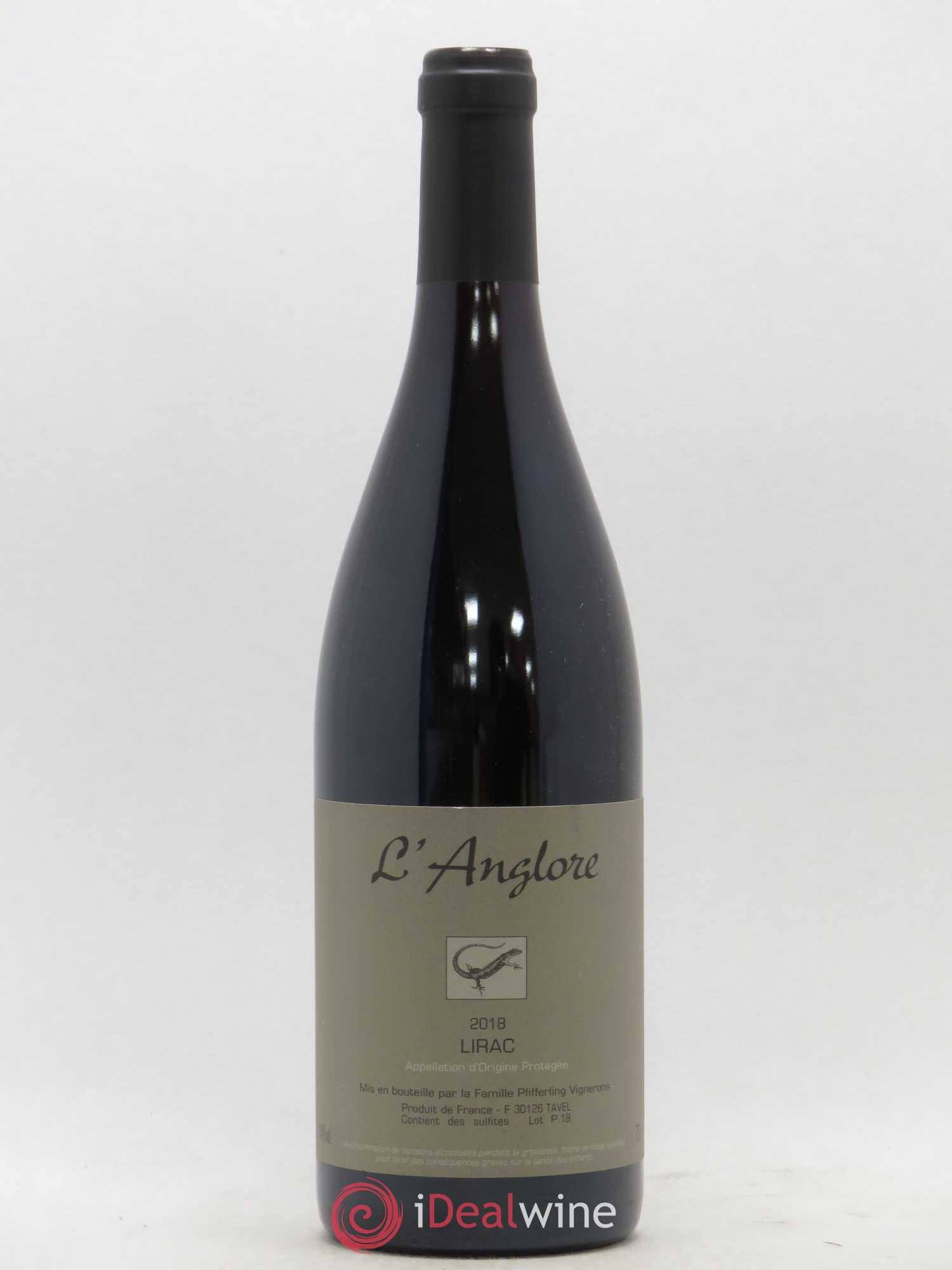 Lirac L'Anglore 2018 - Posten von 1 Flasche - 0