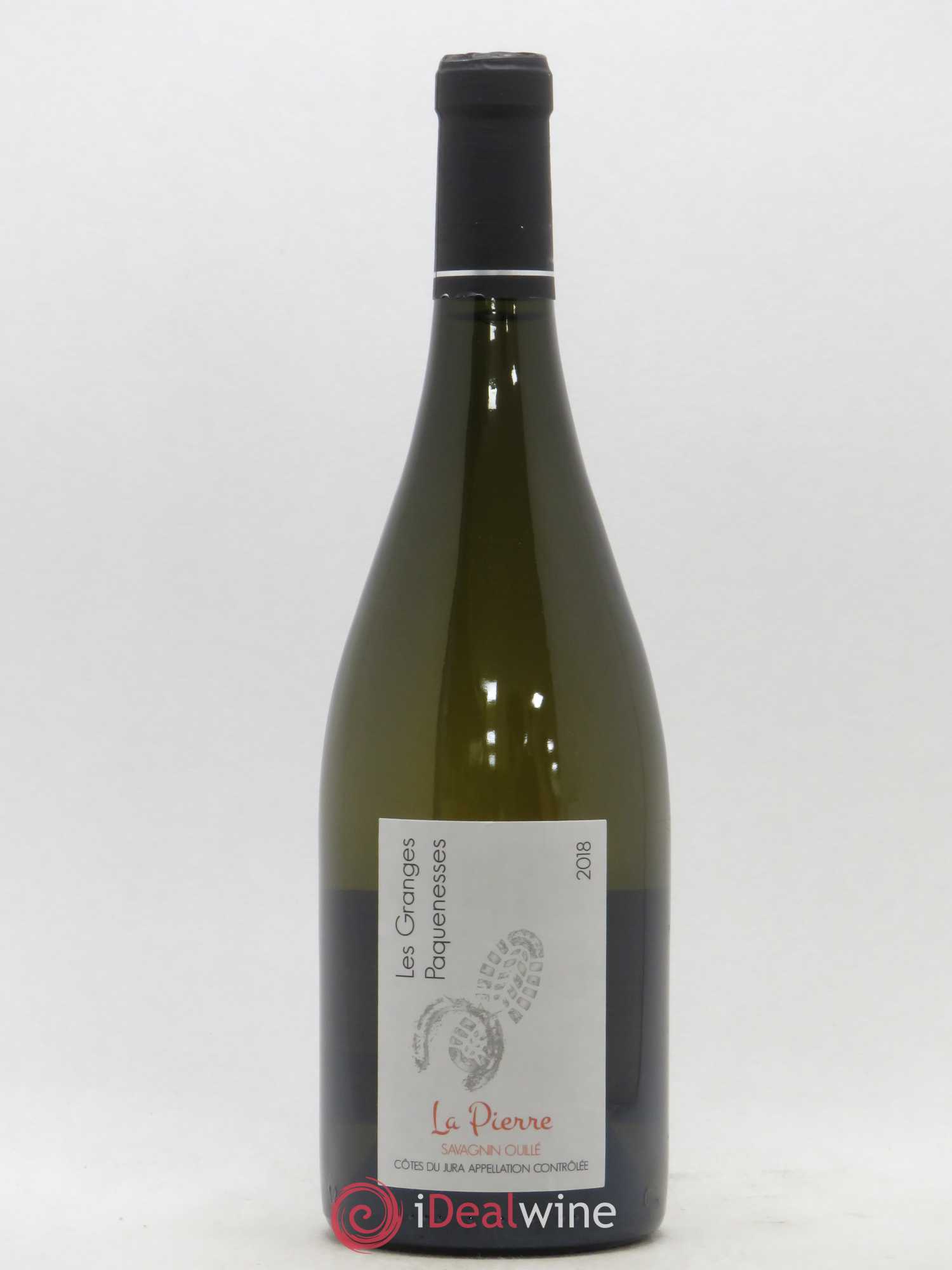 Côtes du Jura Savagnin La Pierre Les Granges Paquenesses 2018 - Lot de 1 bouteille - 0