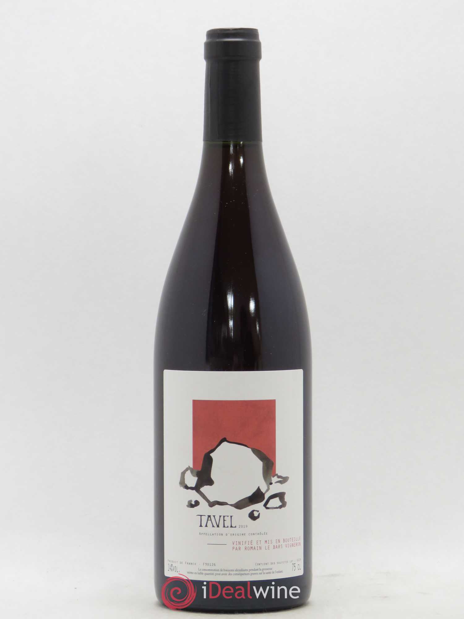 Tavel Romain Le Bars 2019 - Lot de 1 bouteille - 0