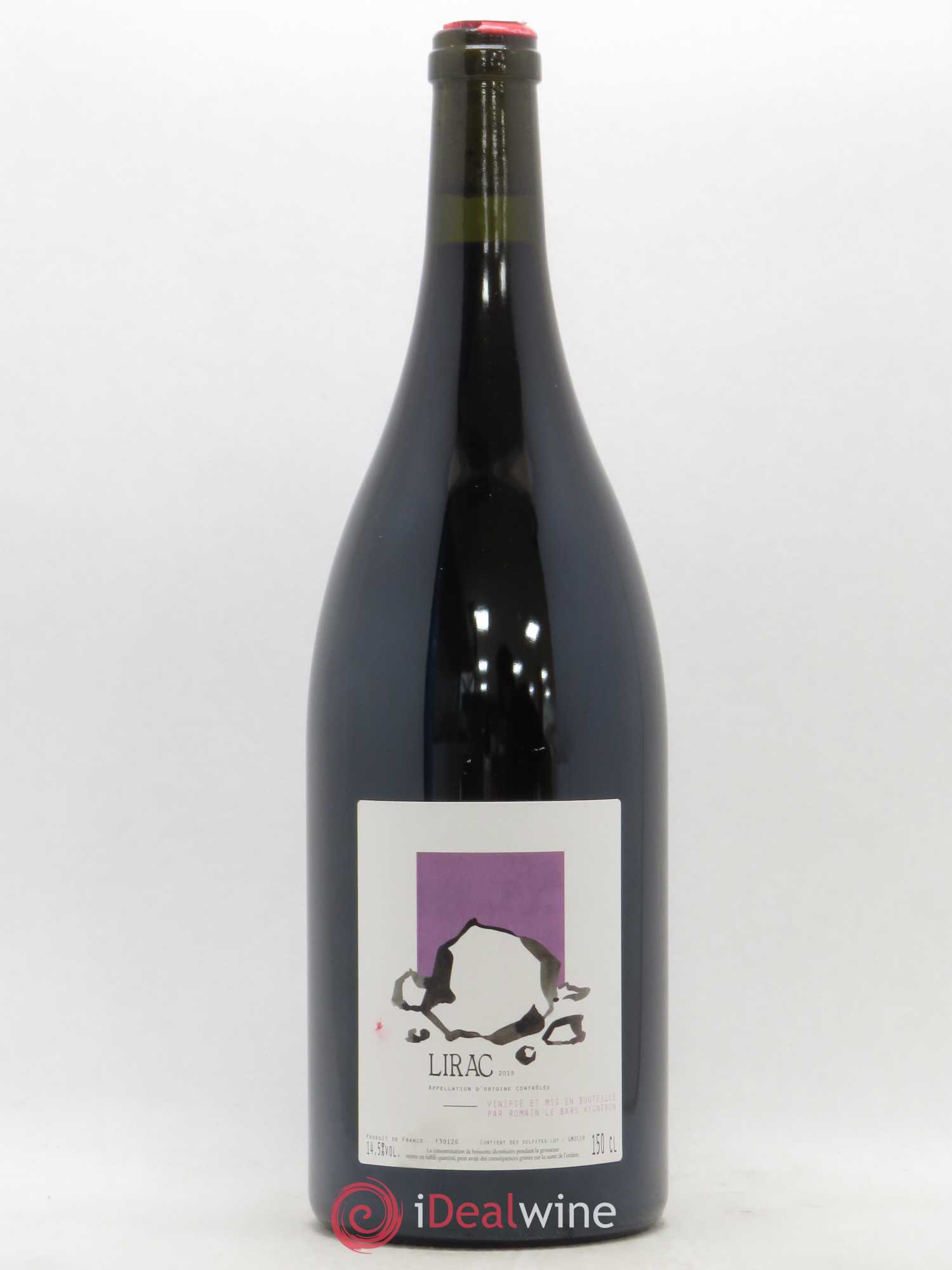 Lirac Romain Le Bars 2019 - Lot de 1 magnum - 0