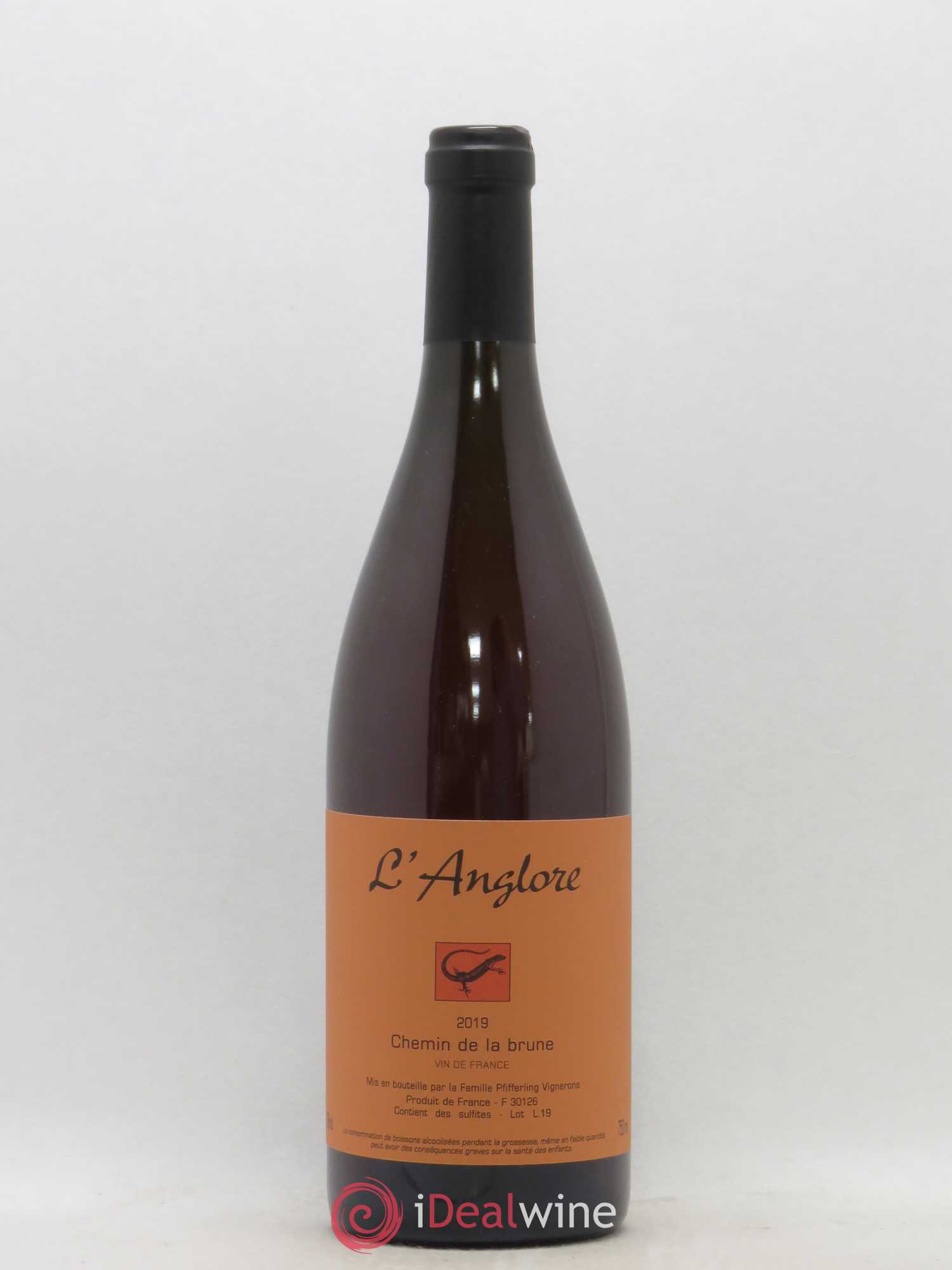 Vin de France Chemin de la brune L'Anglore 2019 - Lot de 1 bouteille - 0