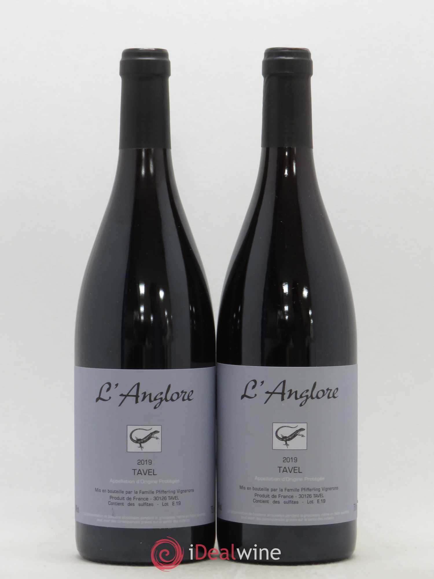 Tavel L'Anglore 2019 - Lot de 2 bouteilles - 0