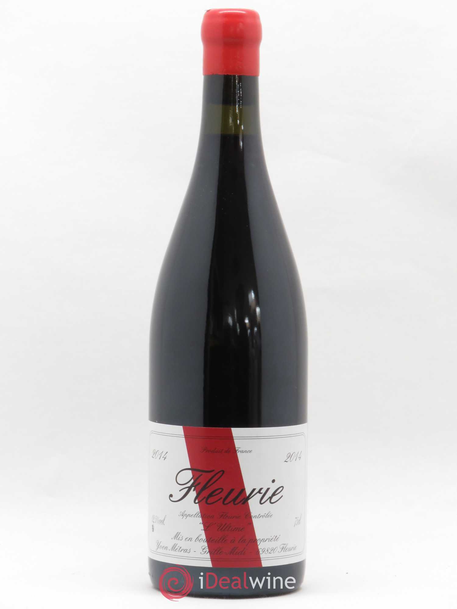 Fleurie l'Ultime Yvon Métras 2014 - Lot de 1 bouteille - 0