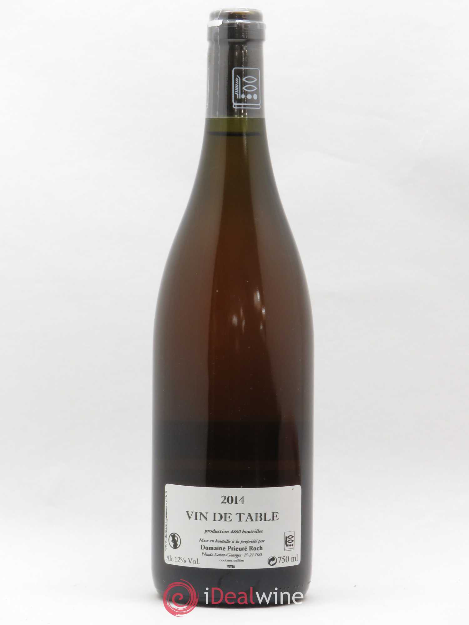 Vin de France Blanc de Macération Prieuré Roch Prieuré Roch 2014 - Lot de 1 bouteille - 1