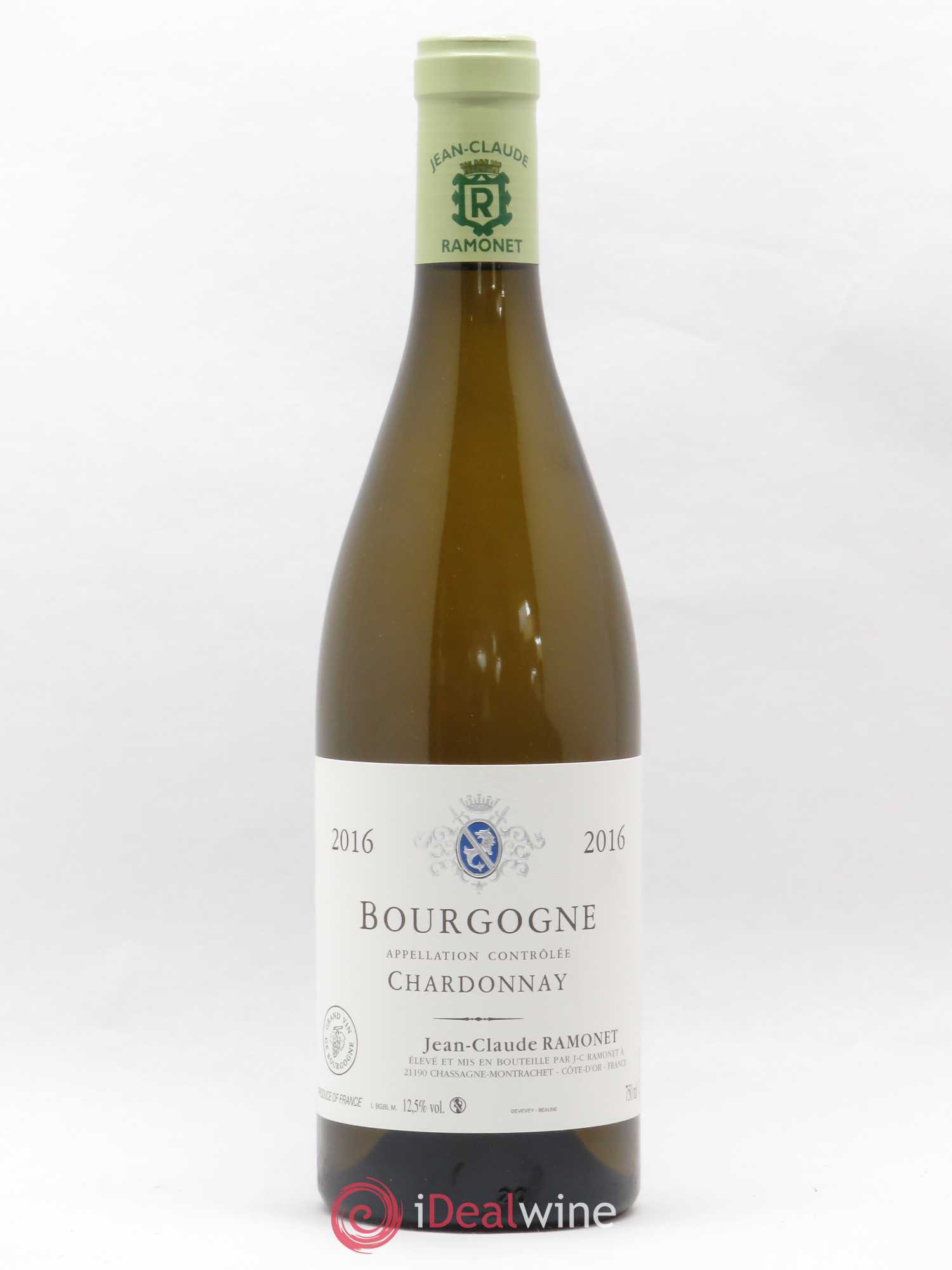 Bourgogne Chardonnay Ramonet (Domaine) 2016 - Lot de 1 bouteille - 0