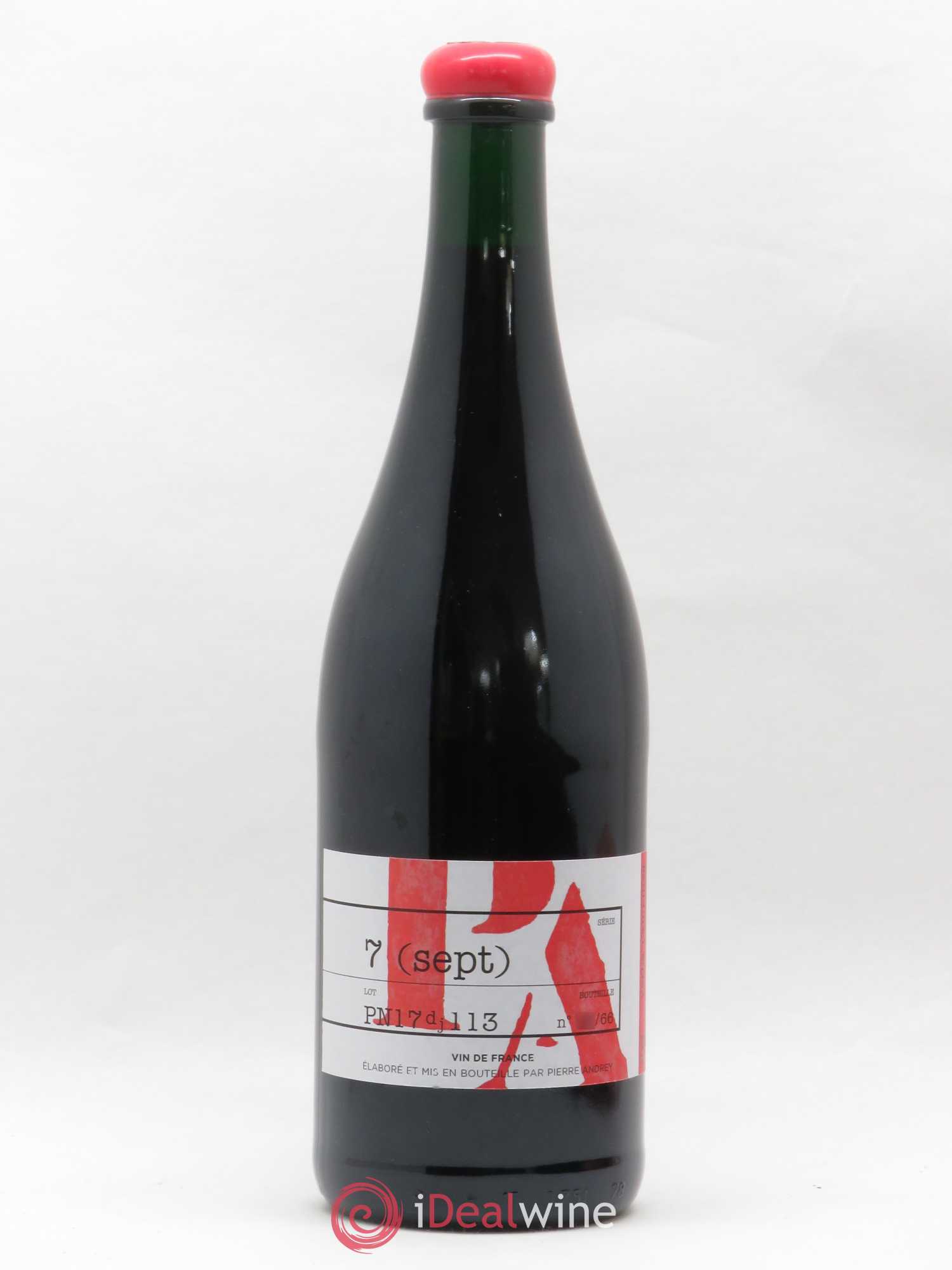 Vin de France Pinot Noir Verba Pampinea Florence Bouleaux et Pierre Andrey 2017 - Posten von 1 Flasche - 0