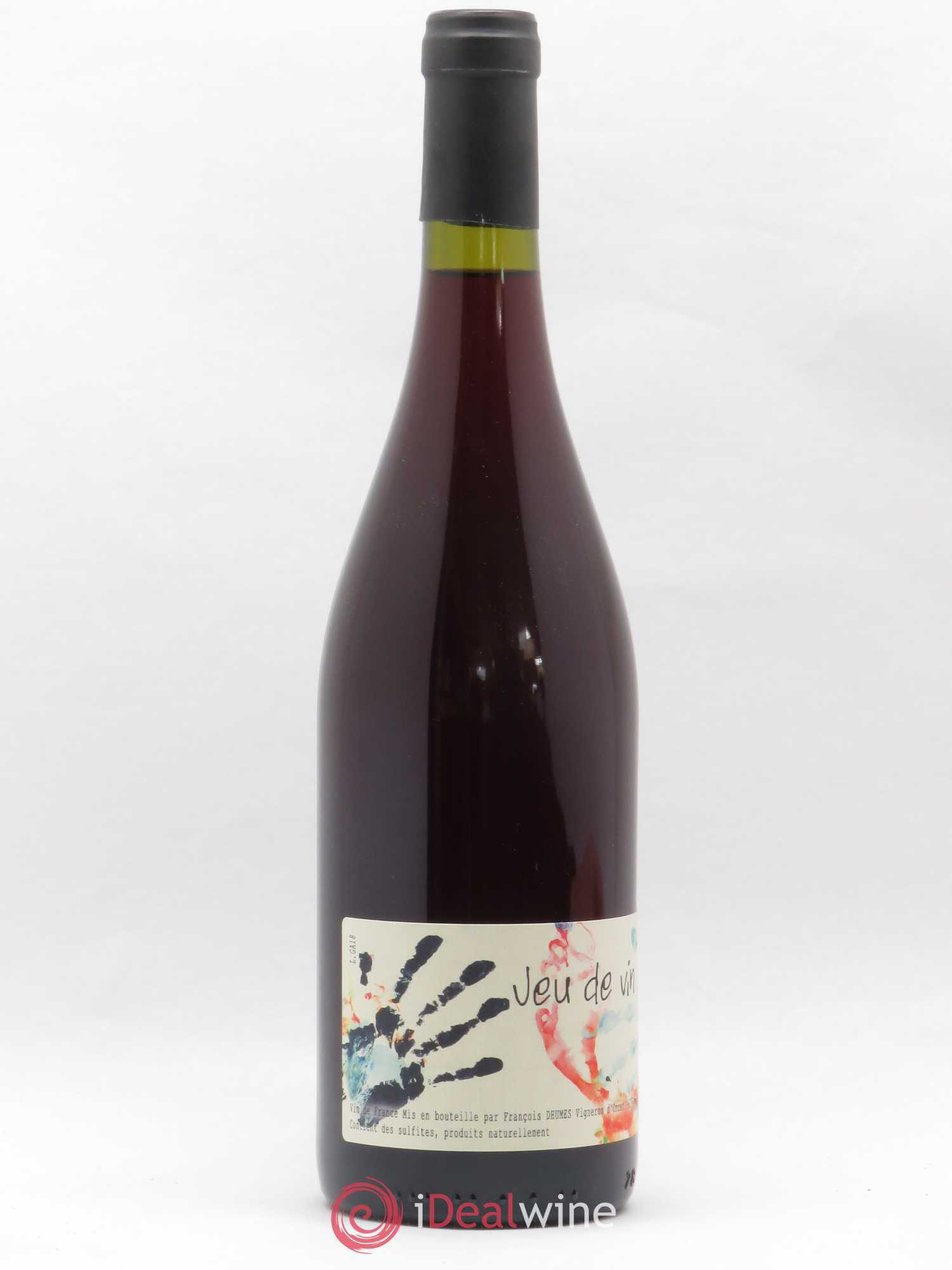 Vin de France Jeu de Vin Francois Dhumes 2018 - Posten von 1 Flasche - 1
