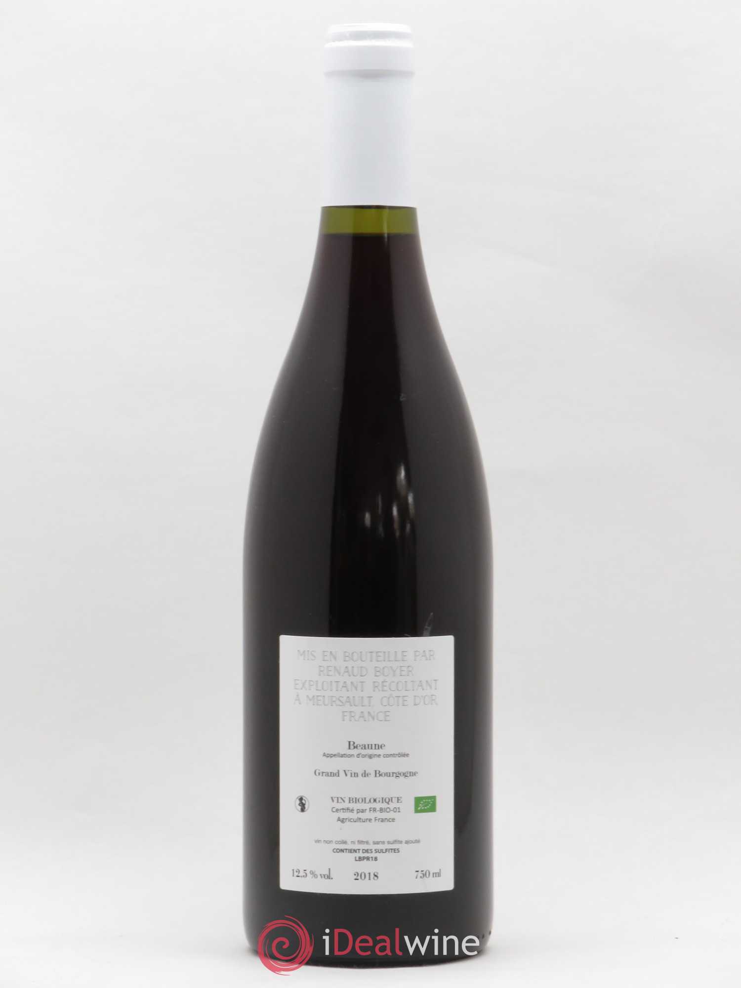 Beaune Les Prévolles Renaud Boyer 2018 - Lot de 1 bouteille - 1