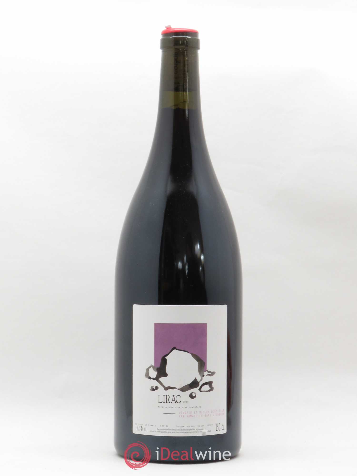 Lirac Romain Le Bars 2019 - Lot de 1 magnum - 0