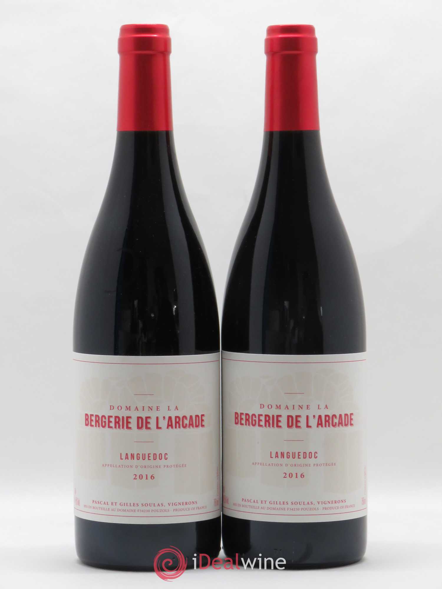 Languedoc domaine de la Bergerie de l'arcade 2016 - Posten von 2 Flaschen - 0