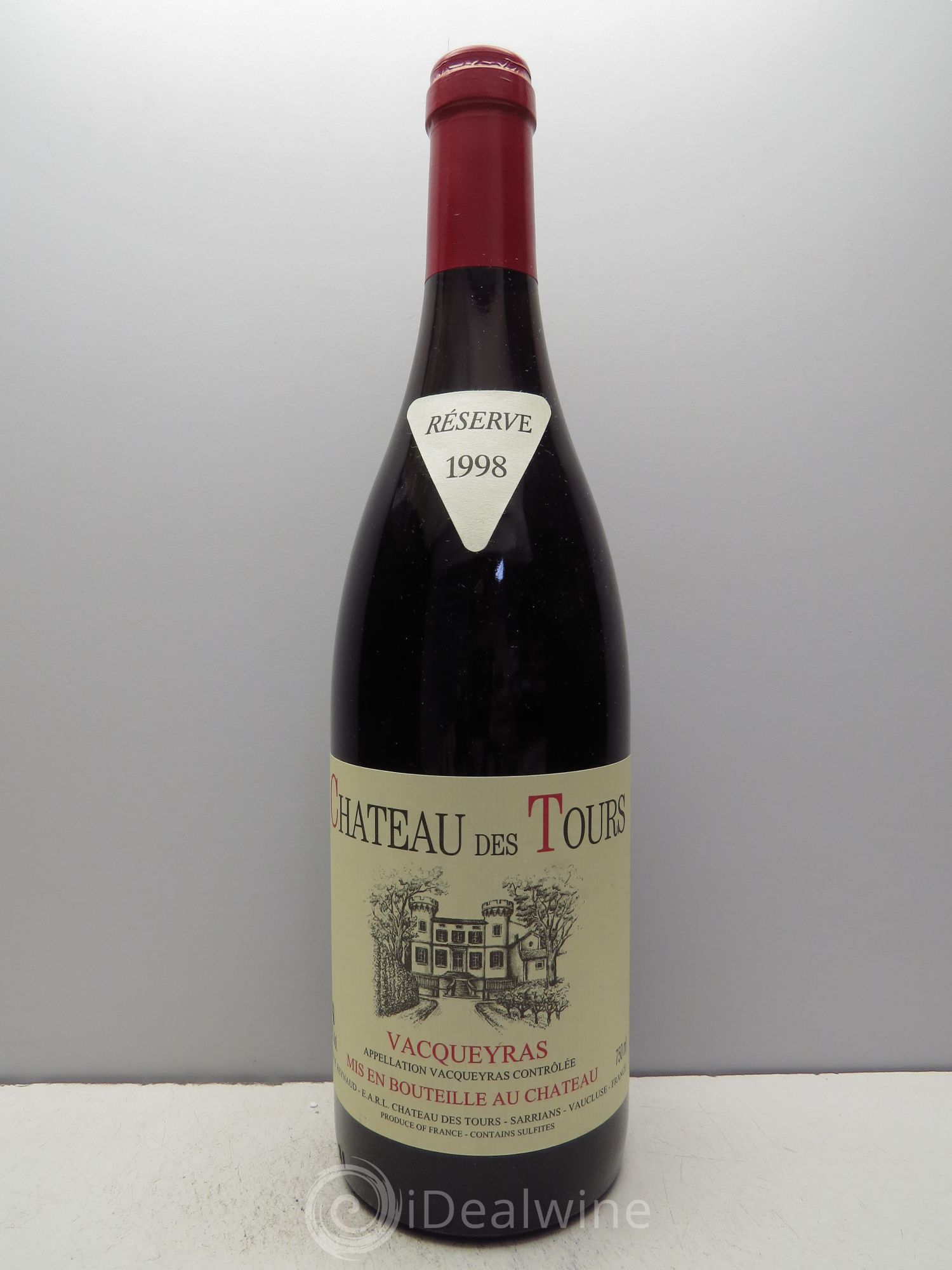 Vacqueyras Domaine des Tours 1998 - Posten von 1 Flasche - 0