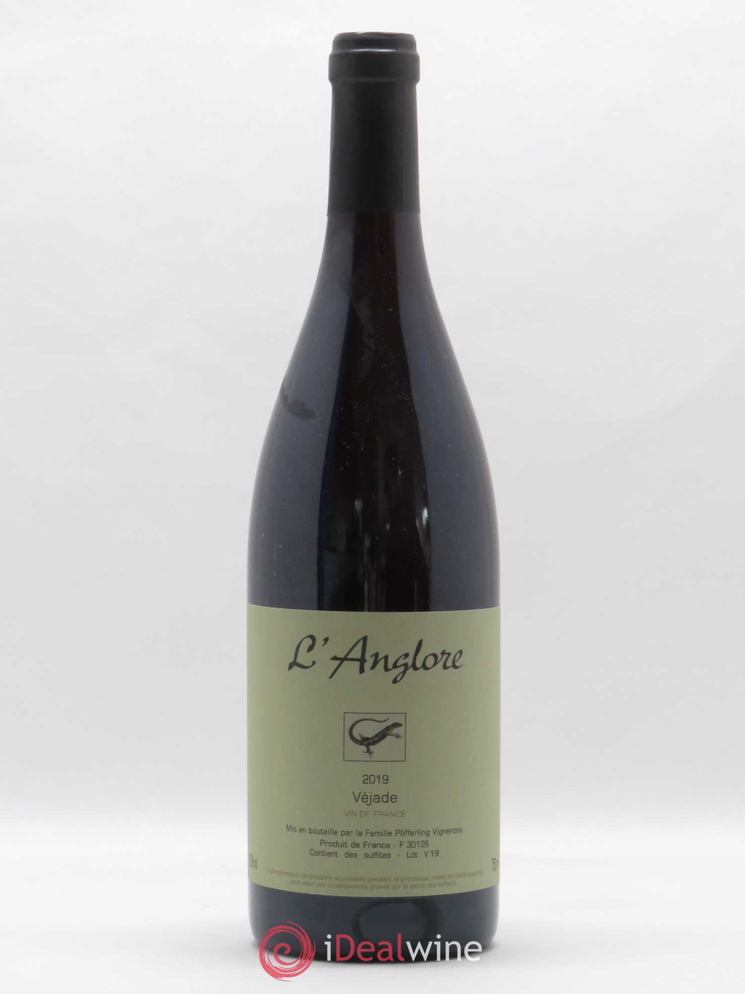 Vin de France Véjade L'Anglore 2019 - Lot de 1 bouteille - 0