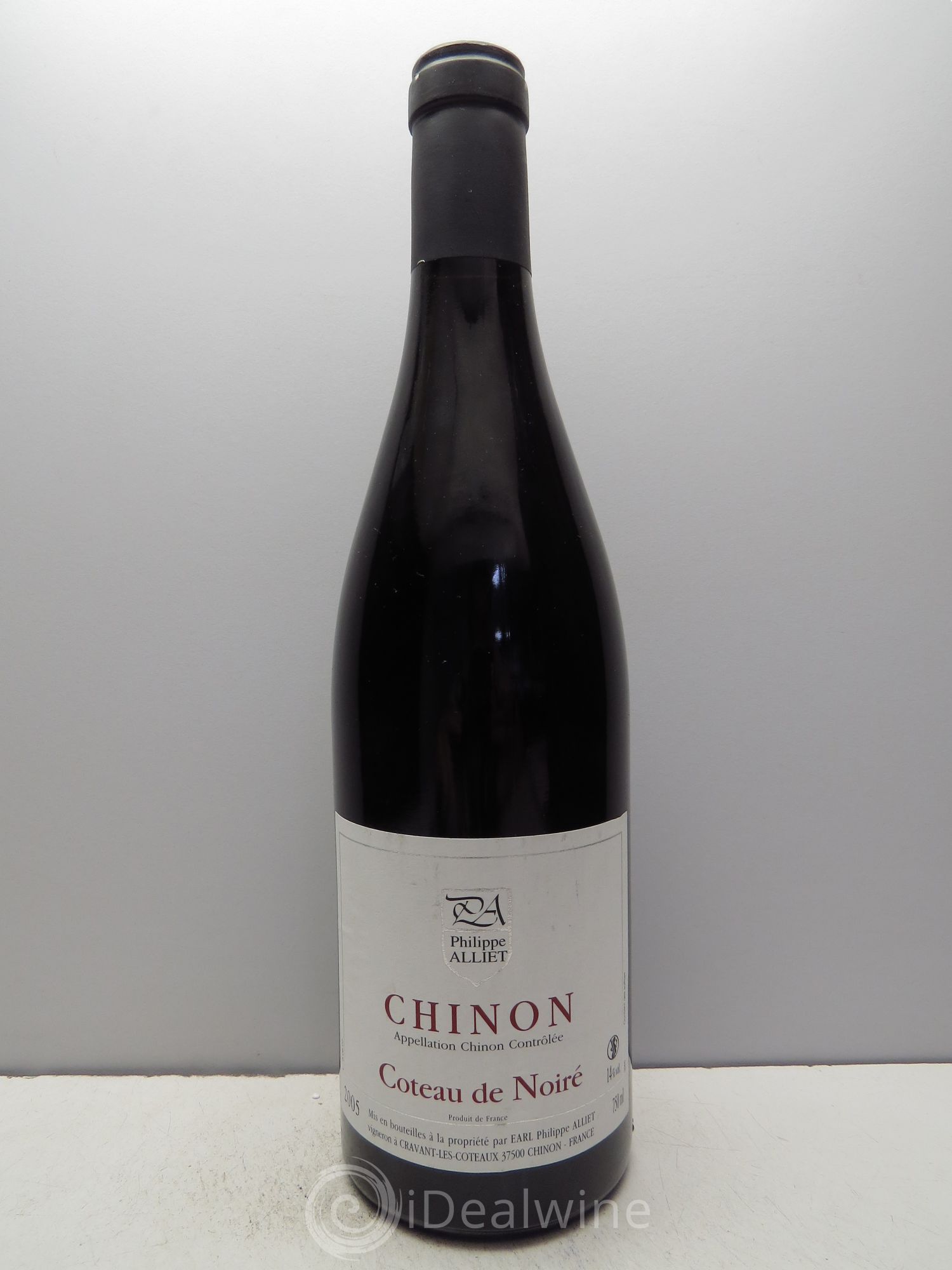 Chinon Coteau de Noiré Philippe Alliet 2005 - Lot de 1 bouteille - 0